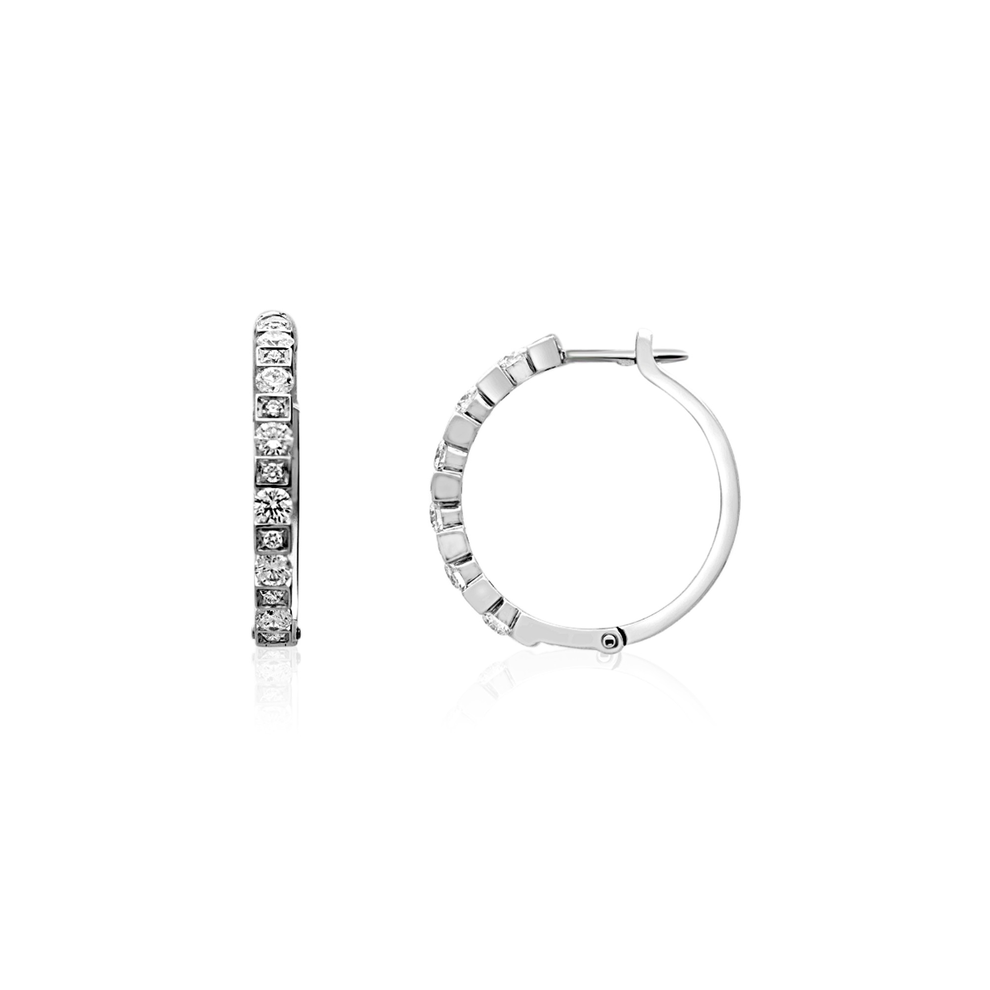 Orecchini Belle Epoque in oro e diamanti 0,68ct - DAMIANI