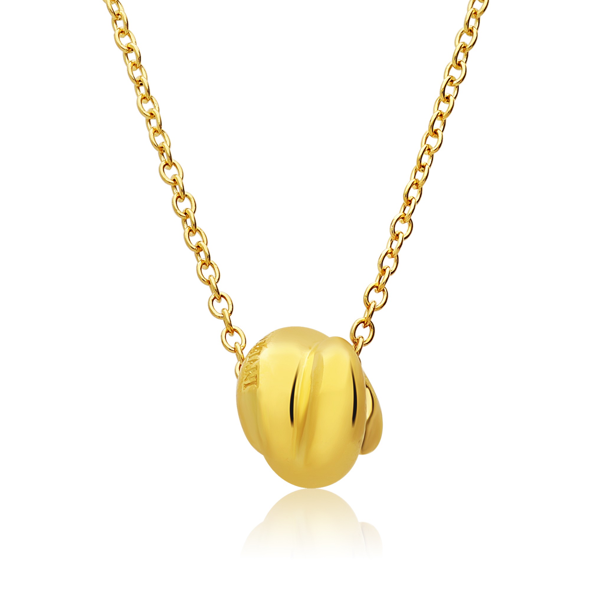 Collana Gomitolo in oro e diamanti 0,01ct - DAMIANI