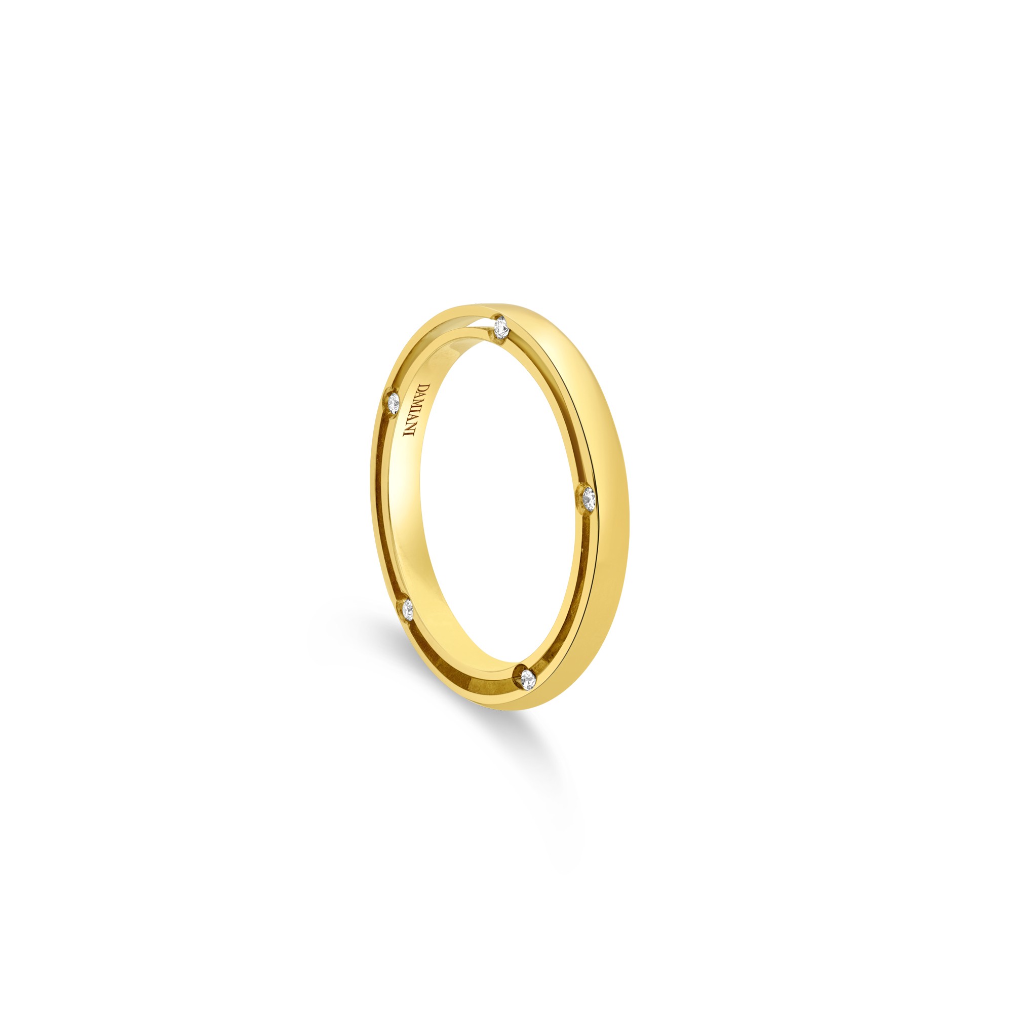 Anello D.Side in oro e diamanti 0,07ct - DAMIANI