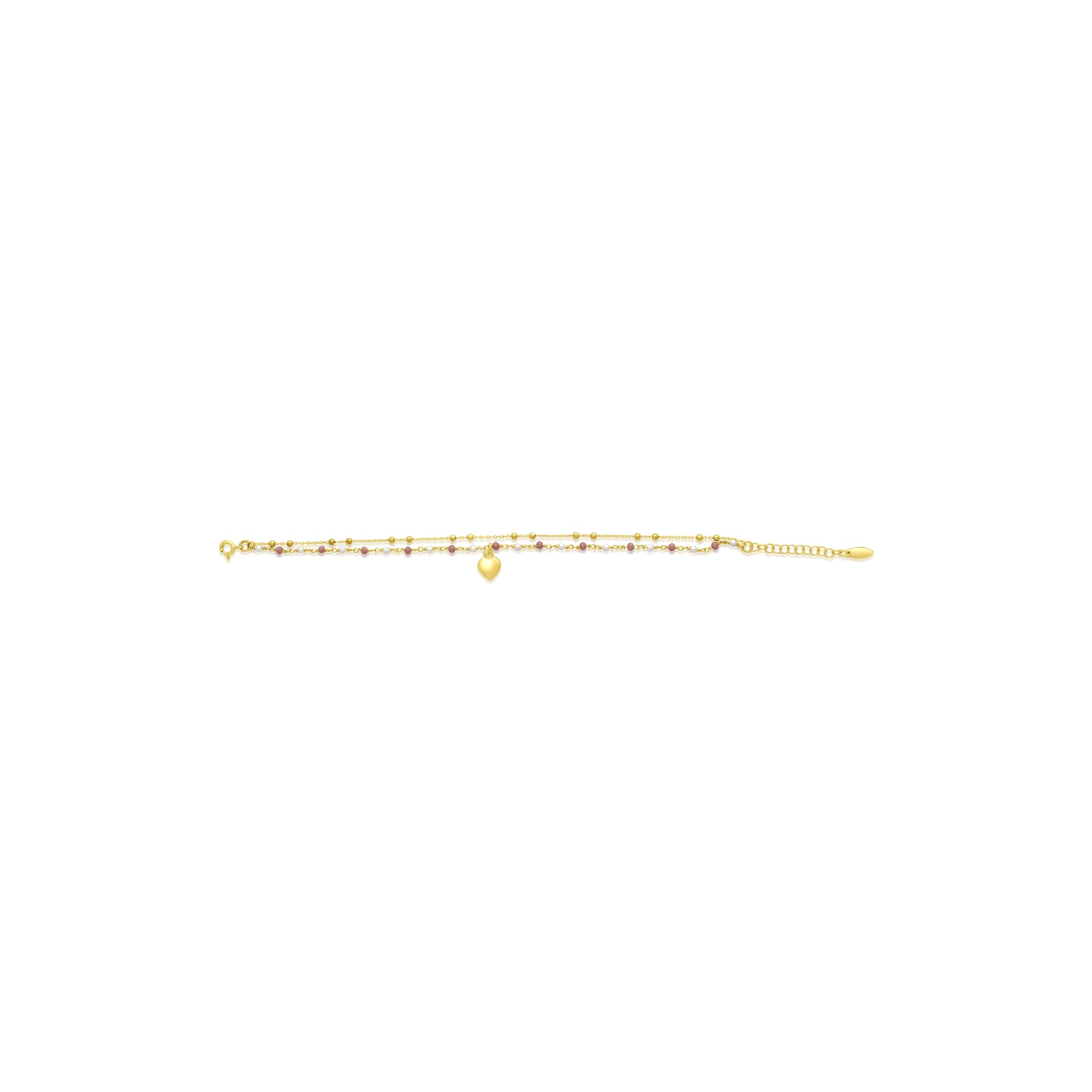 Dream bracelet in silver multi-strand with blue stones - LUXURY MILANO