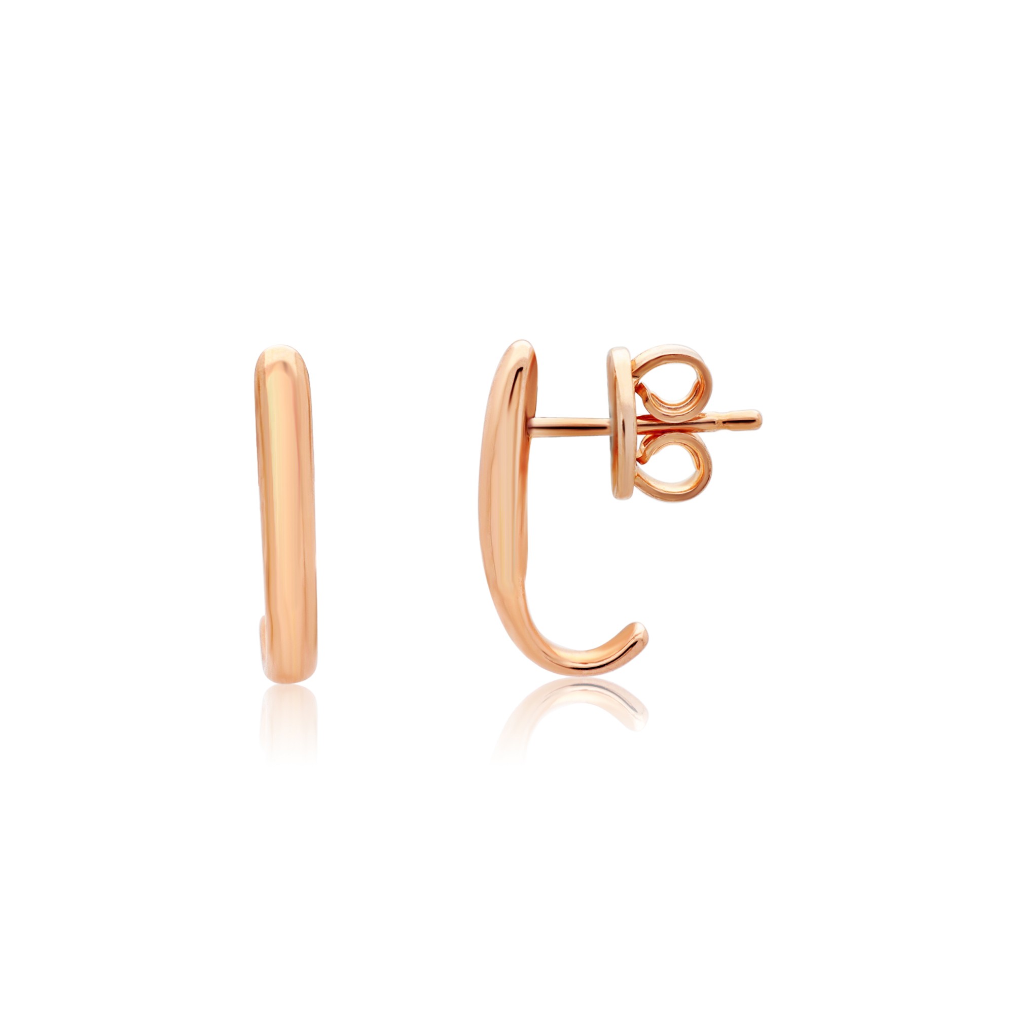 Mono pendiente Essentials oro rosa 9kt DODO - DODO