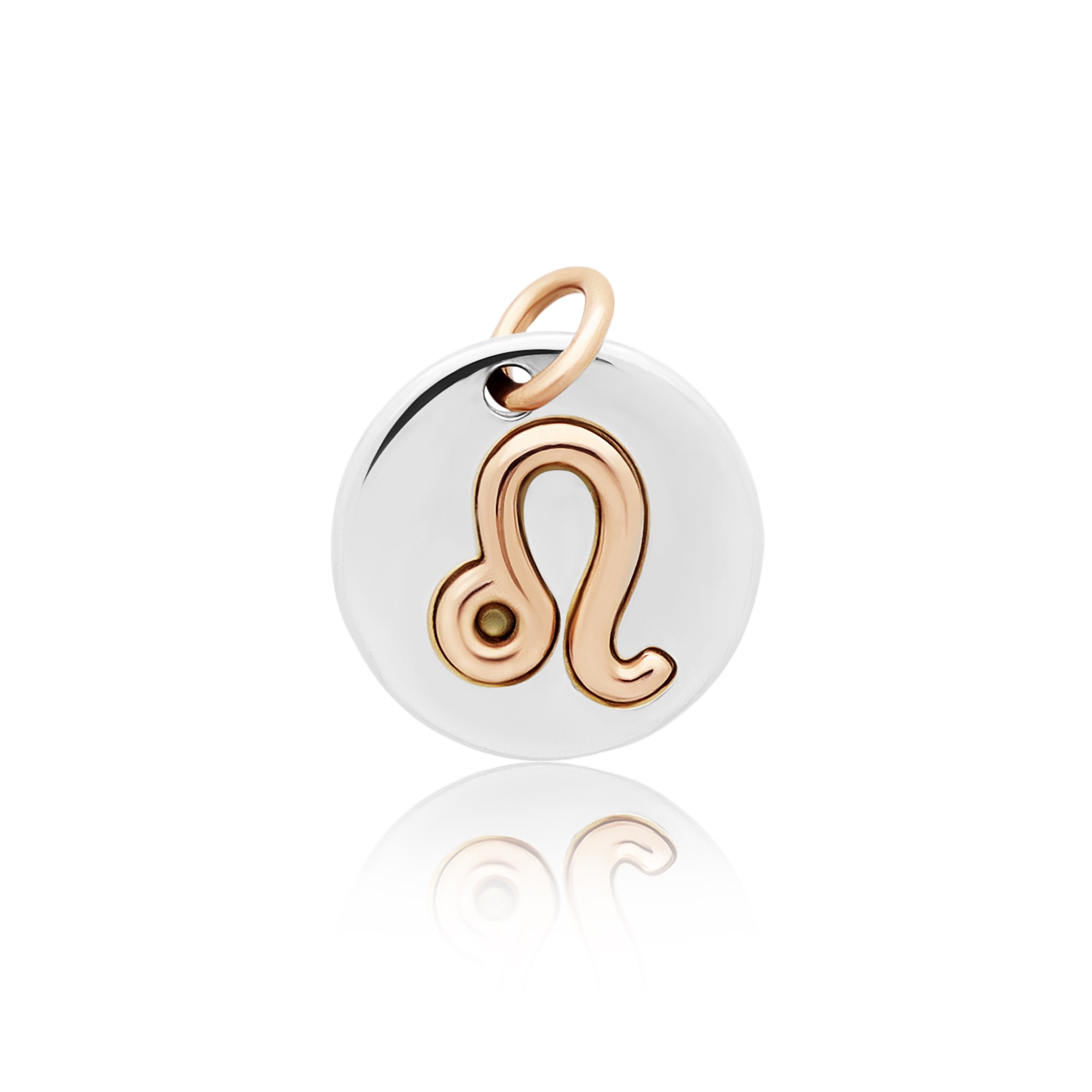 Charm in argento 925 e oro rosa Leone Symbols Dodo - DODO