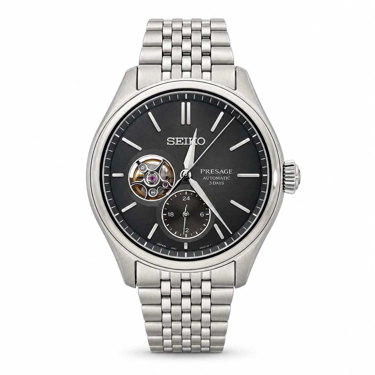 Reloj autom&aacute;tico acero Presage Classic Series Seiko 40,2 mm - SEIKO
