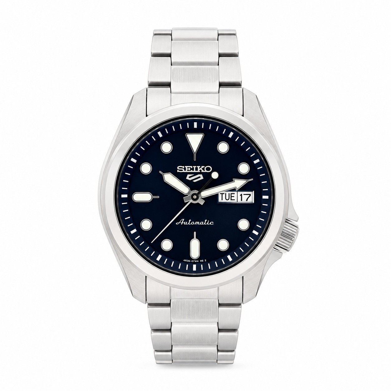 Reloj autom&aacute;tico acero azul Seiko 5 Sports SRPE53K1 - SEIKO