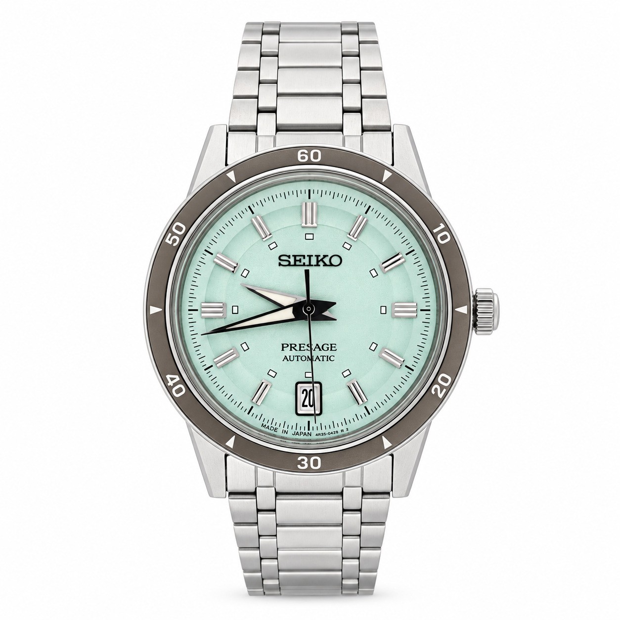 Reloj hombre acero esfera verde Prestige Seiko SRPL71J1 - SEIKO