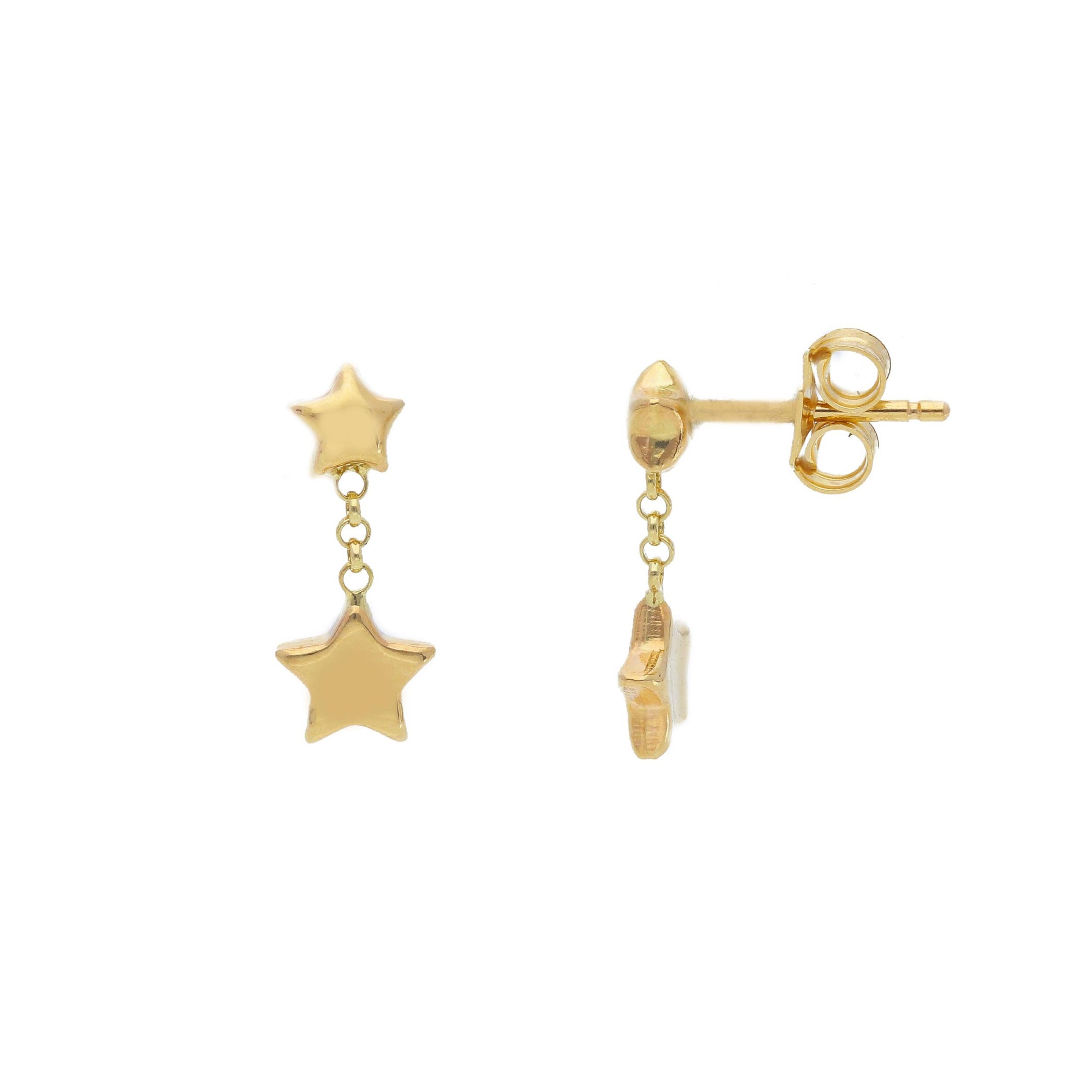 Orecchini bimbo in oro giallo 18 kt - ORO&CO