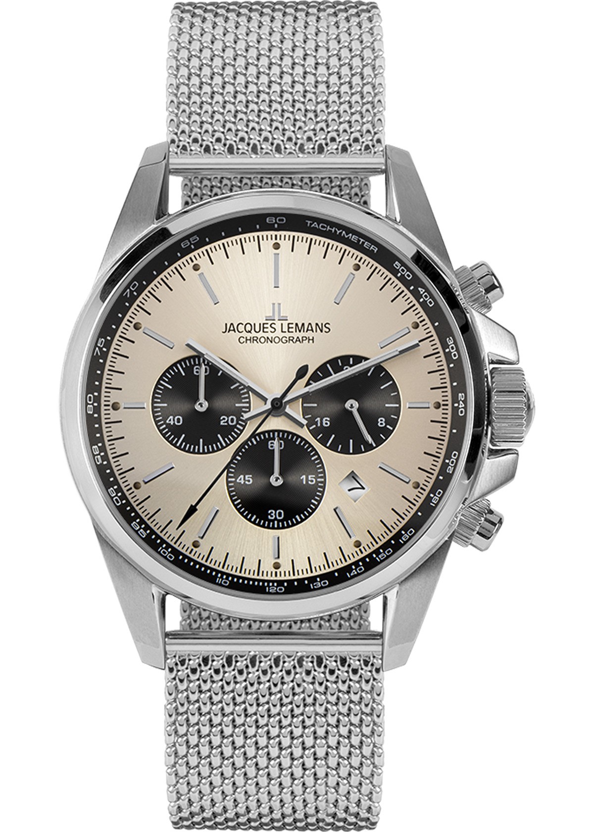 Orologio cronografo acciaio Sport Jacques Lemans 1-1876N - JACQUES LEMANS