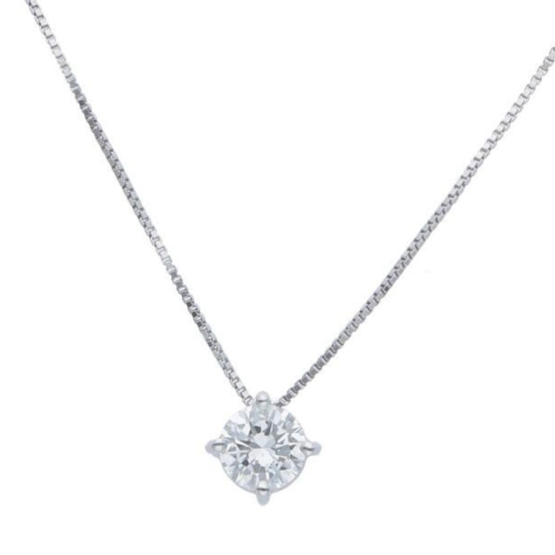 Collana punto luce in oro e diamanti ct. 0,30 - ALFIERI & ST. JOHN