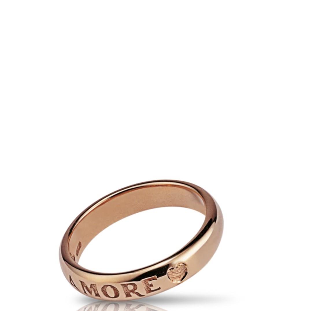 Promise of Love ring in red gold - PASQUALE BRUNI
