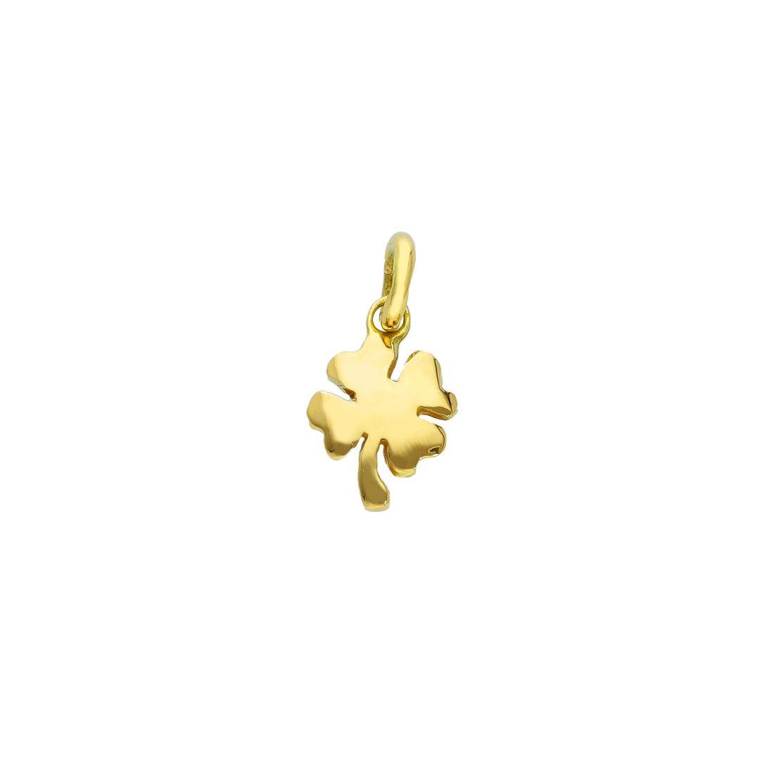 Gold Four Leaf Clover Pendant - ORO&CO