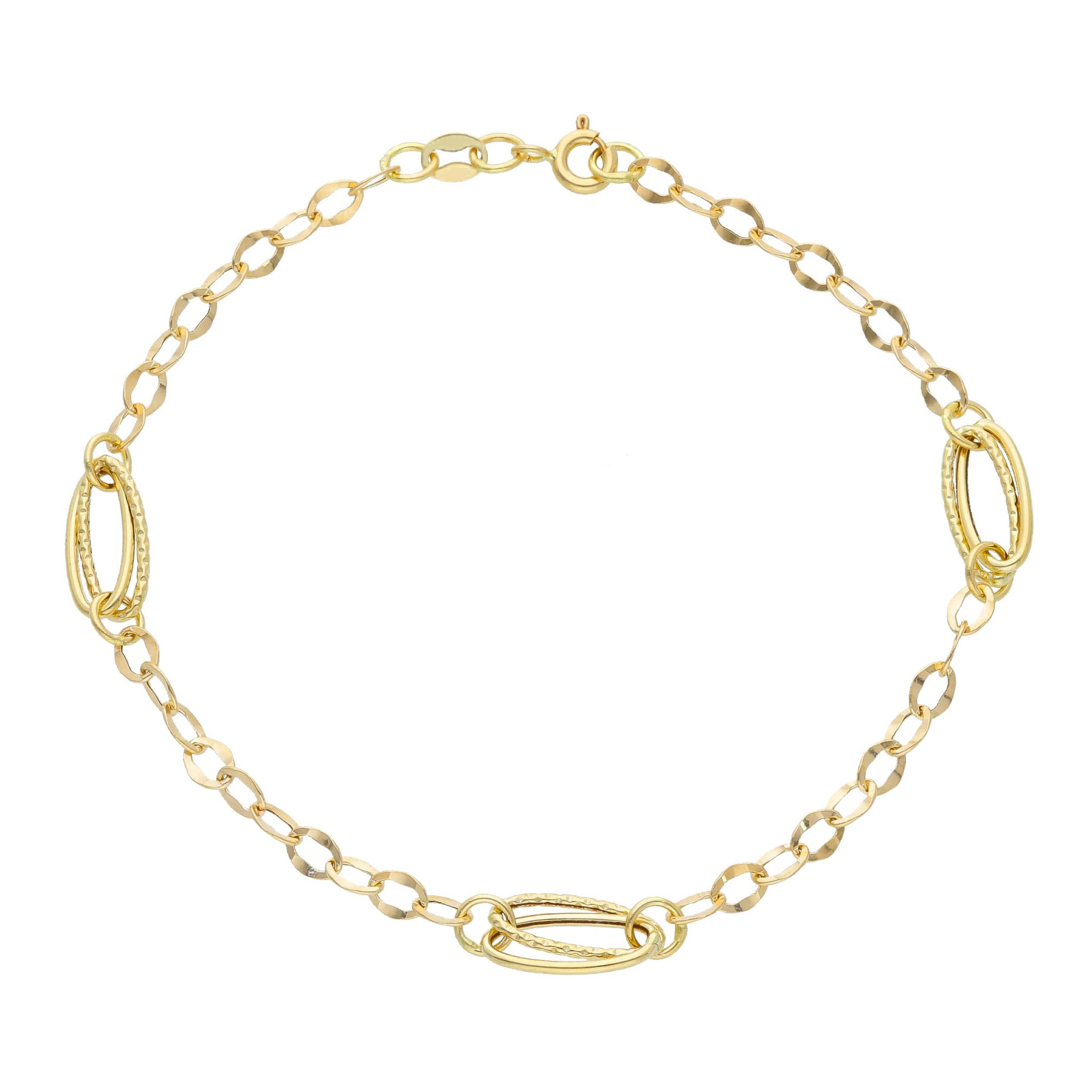 Bracciale da donna in oro giallo 18 kt - ORO&CO