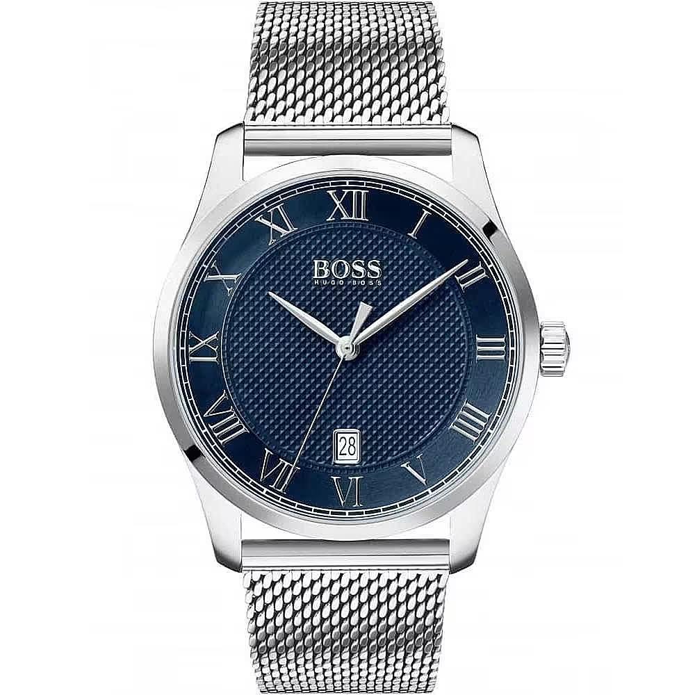 Hugo Boss Master 41mm blue watch - HUGO BOSS