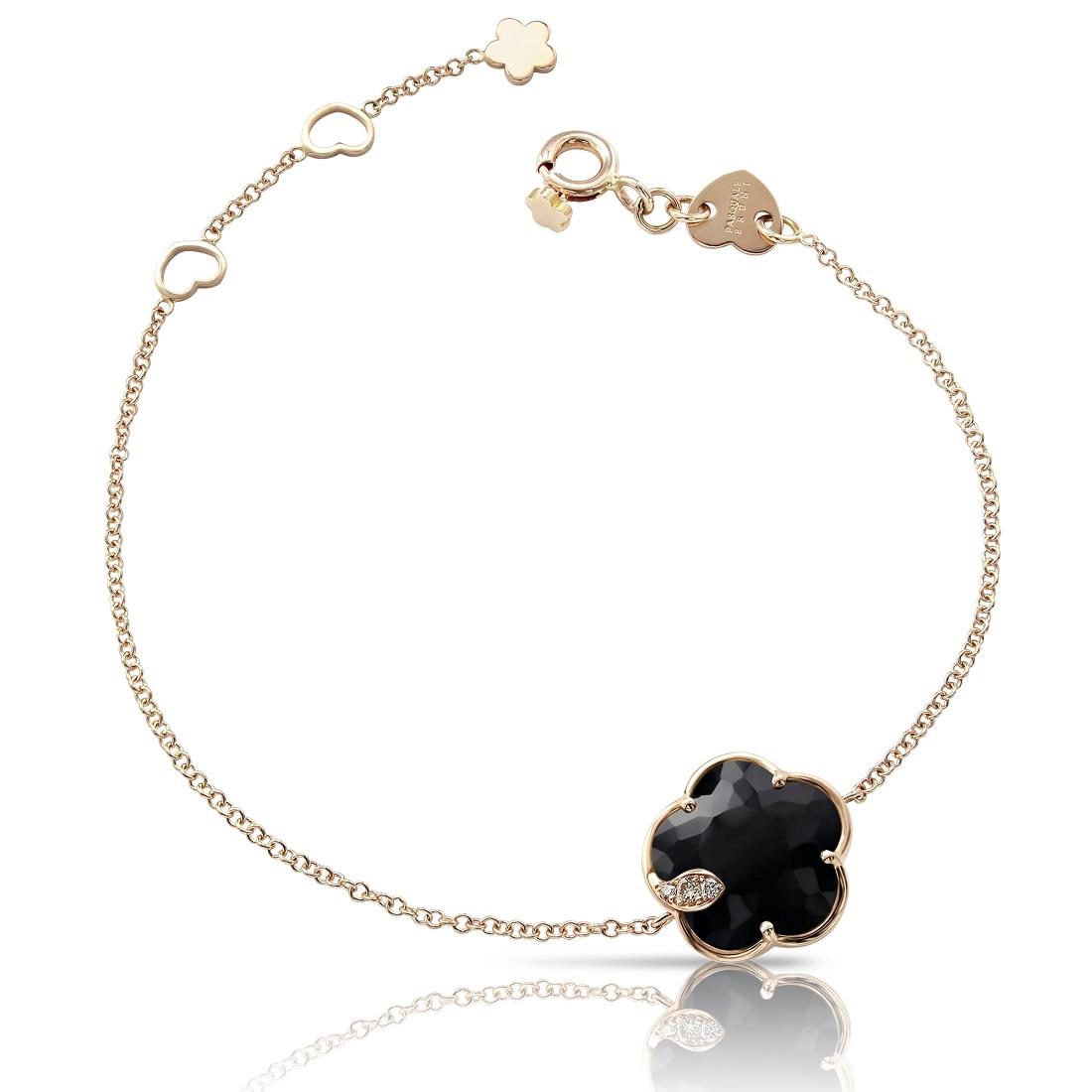 Pulsera Petiti Joli de oro con ónix - PASQUALE BRUNI