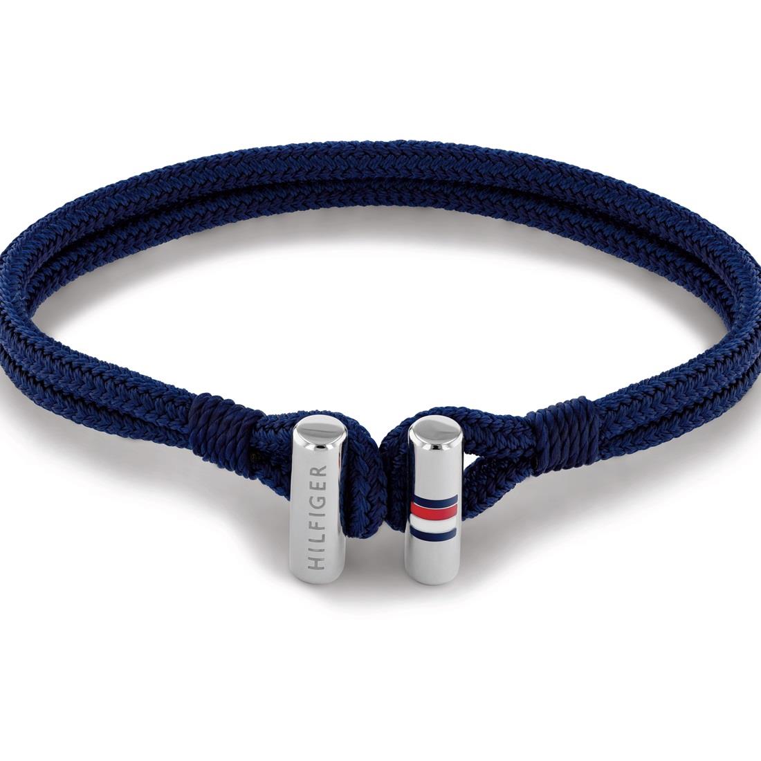 Men's blue nylon bracelet - TOMMY HILFIGER