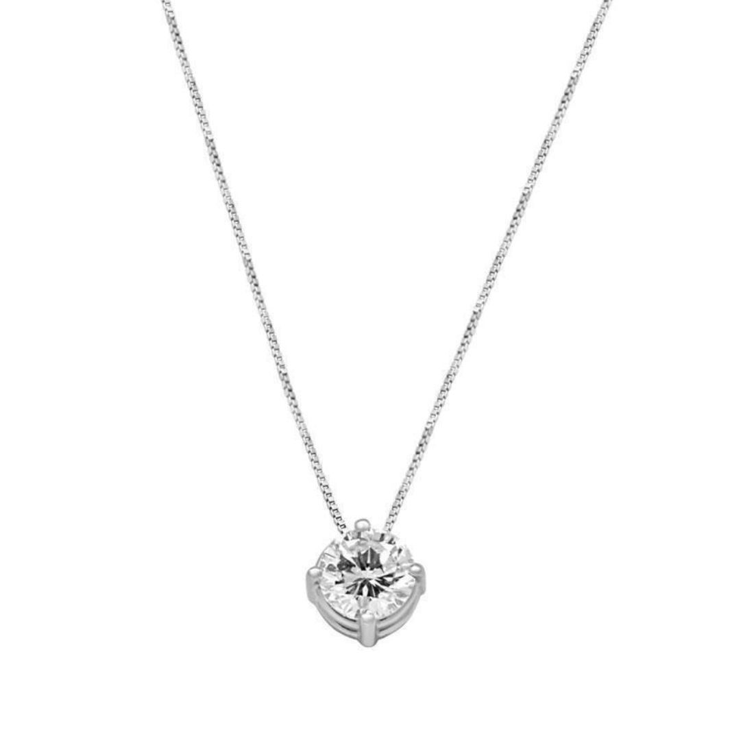 Collana punto luce in oro con diamanti ct. 0,37 - ALFIERI & ST. JOHN