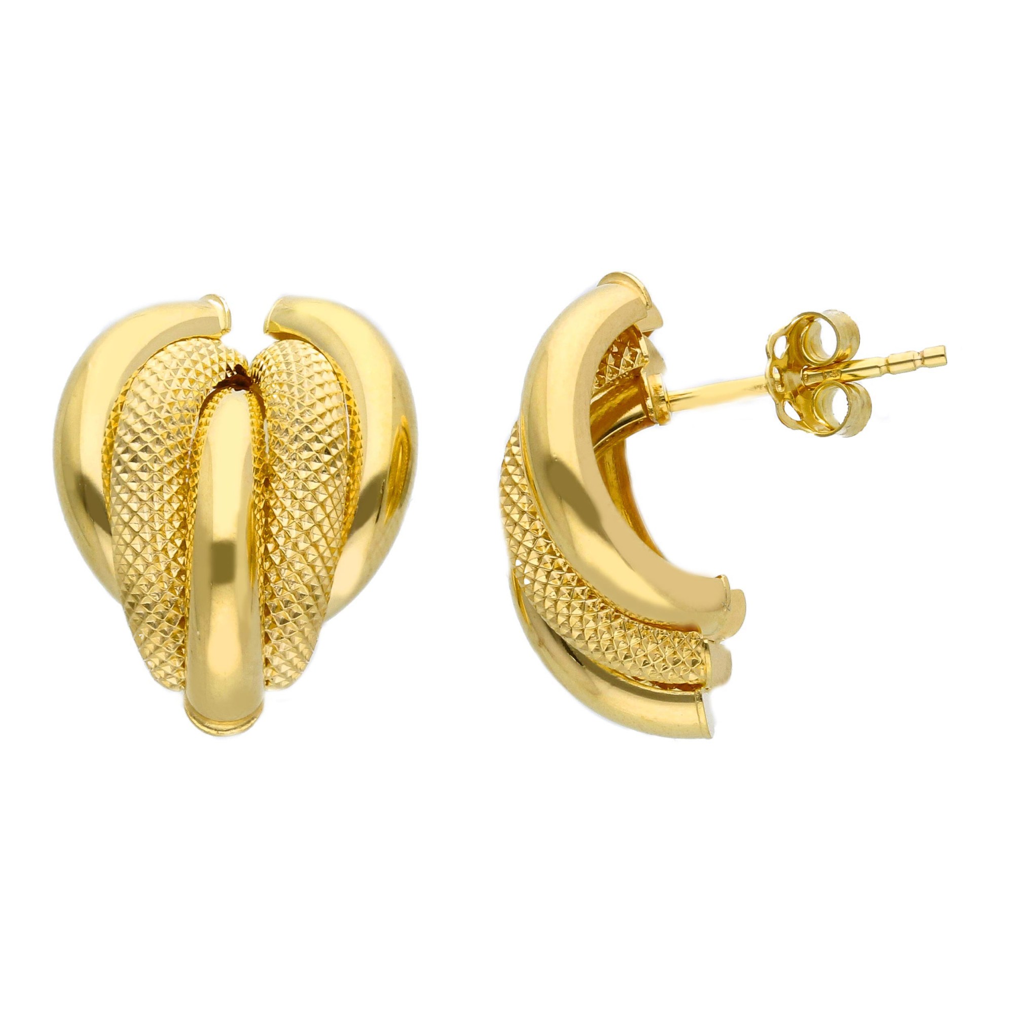 Orecchini da donna in oro giallo 18 kt - ORO&CO