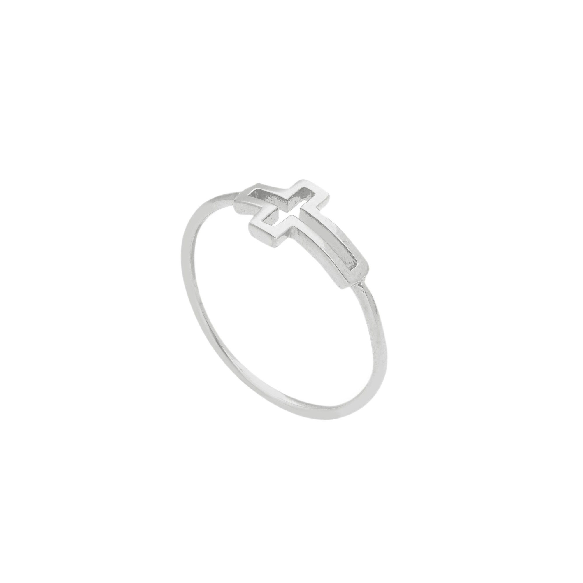 Anello da donna in oro bianco 18 kt - ORO&CO