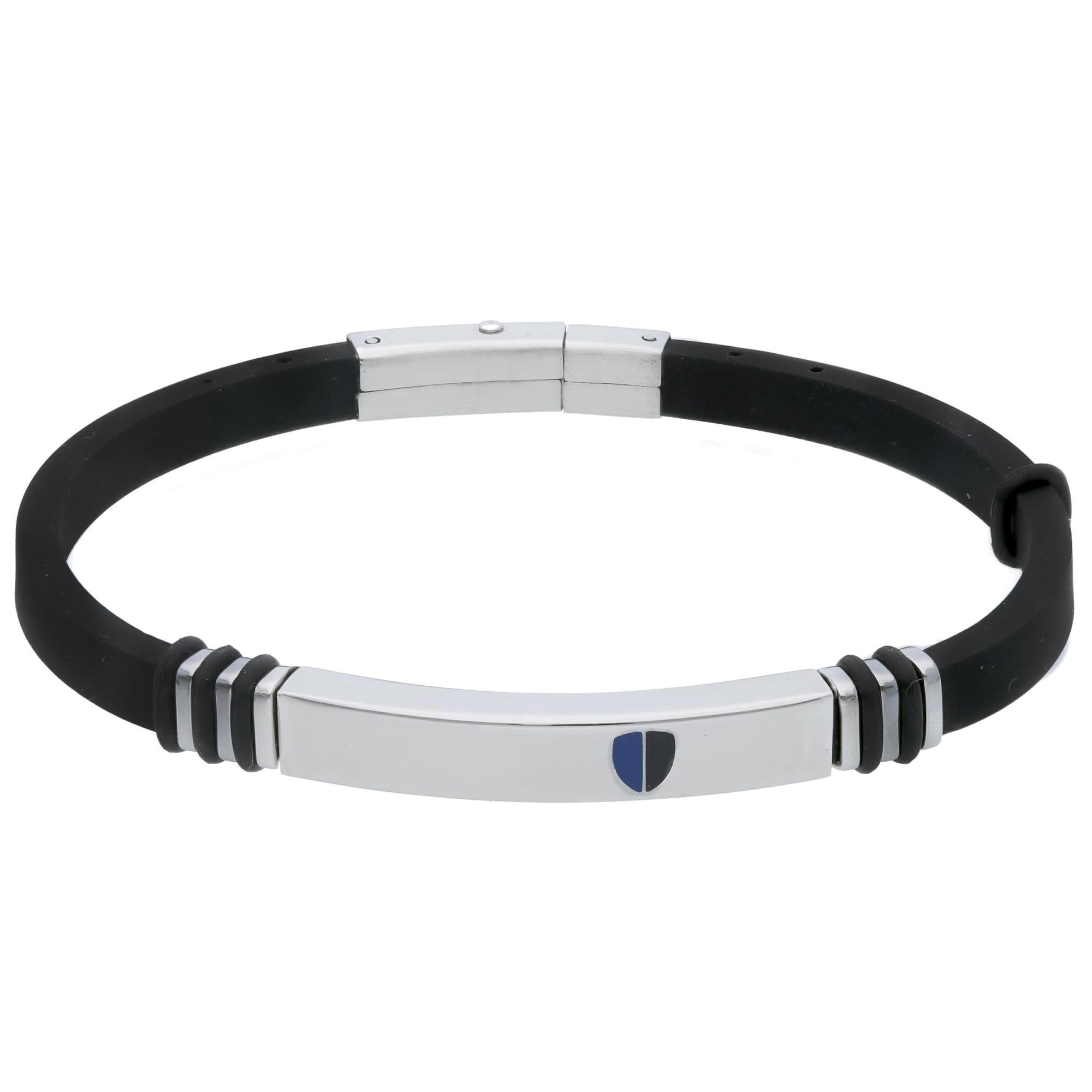 Bracelet with Inter shield steel plate - LUXURY MILANO