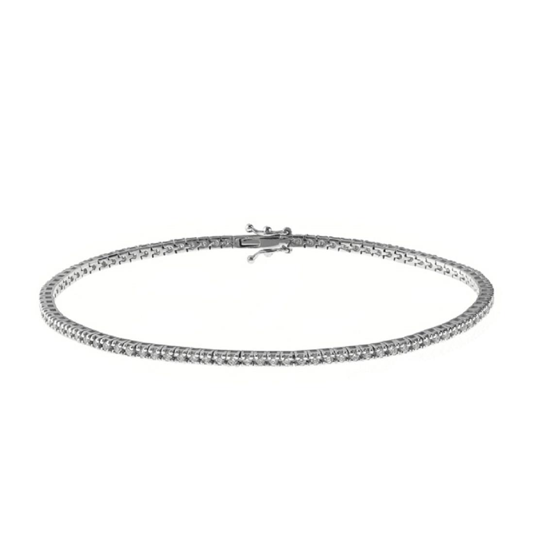 Tennis bracelet with diamonds - BLISS