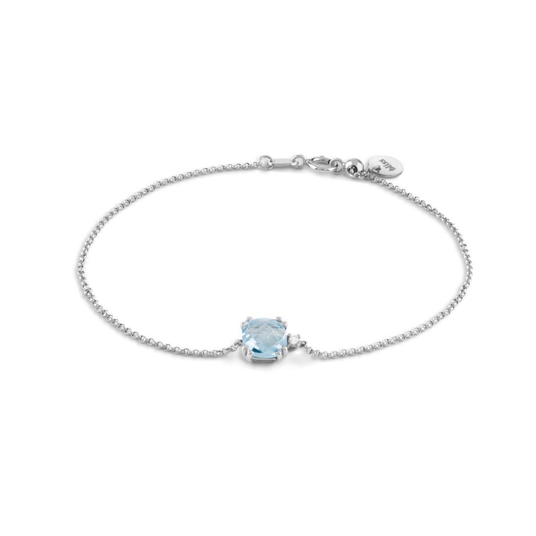 Joy Candy Bracelet in Gold and Blue Topaz - BLISS