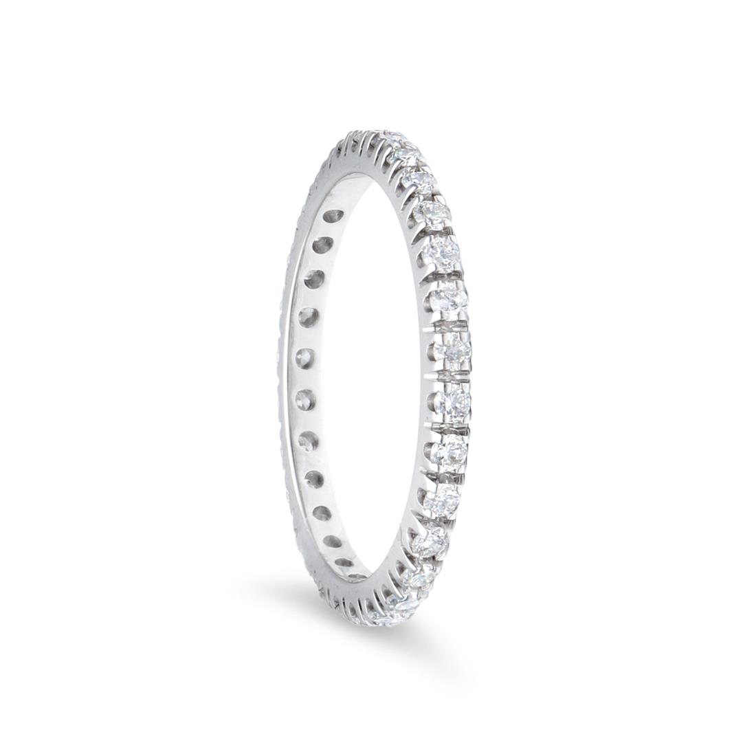 Anello eternity con diamanti - LUXURY ZONE