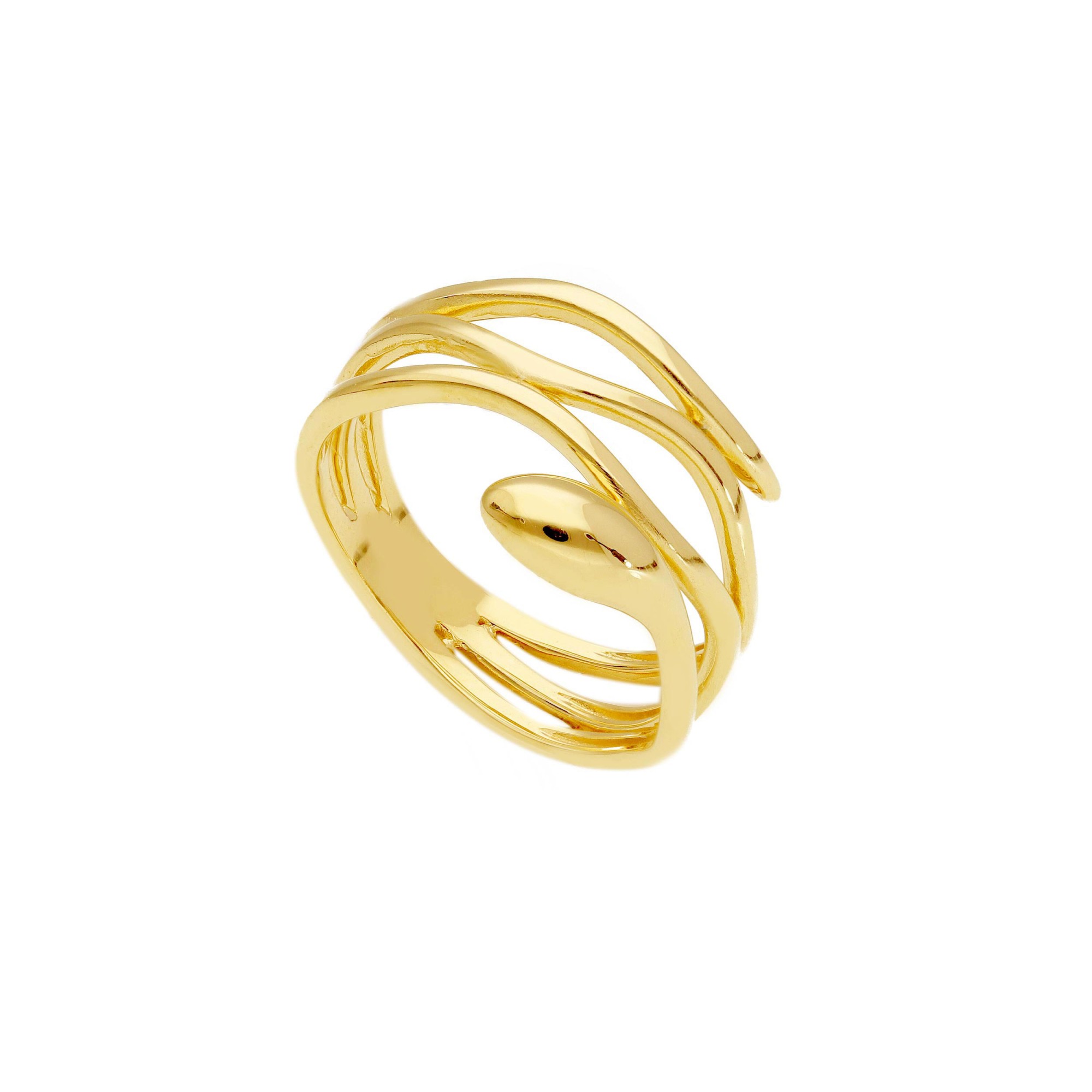 Anello da donna in oro giallo 18 kt - ORO&CO