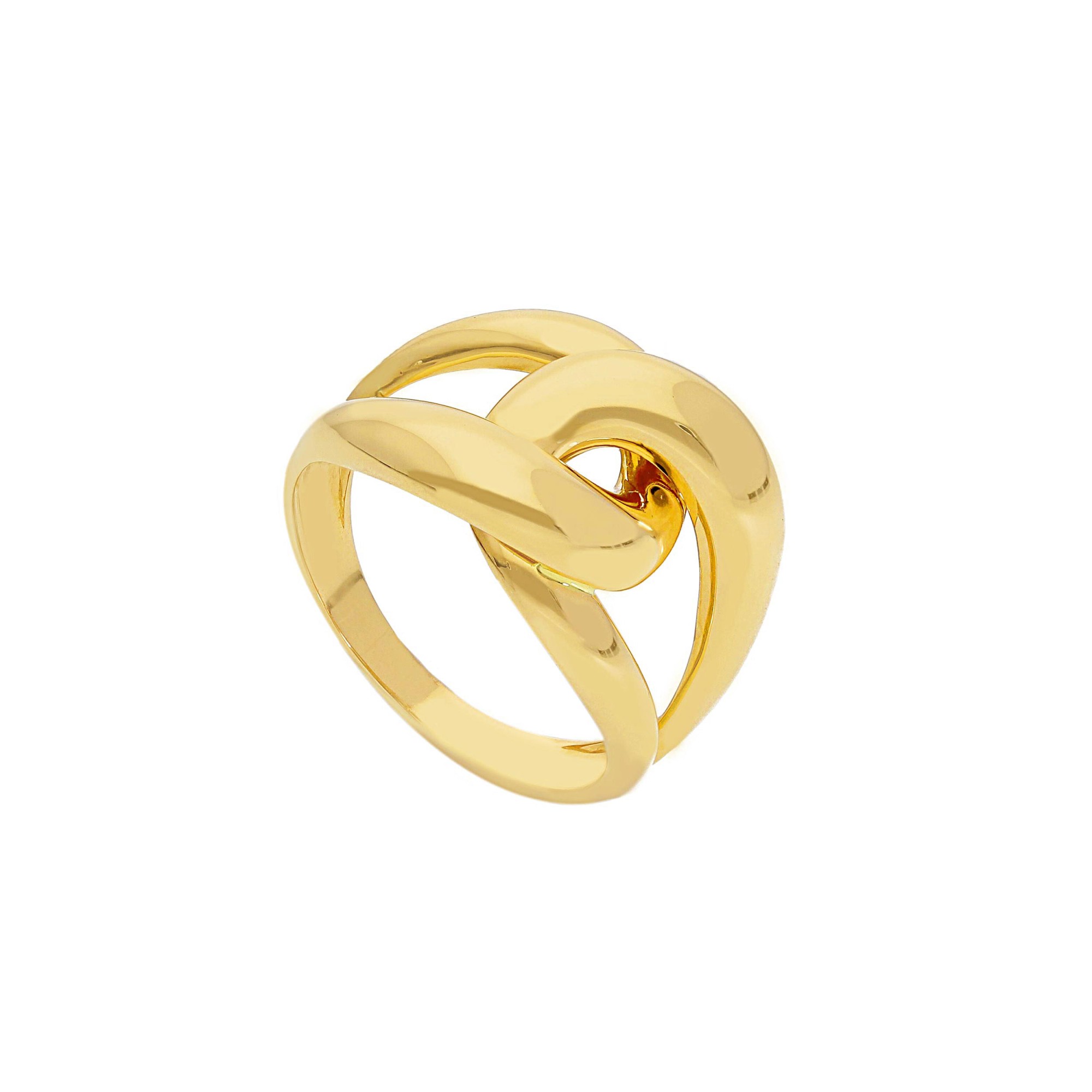 Anello da donna in oro giallo 18 kt - ORO&CO