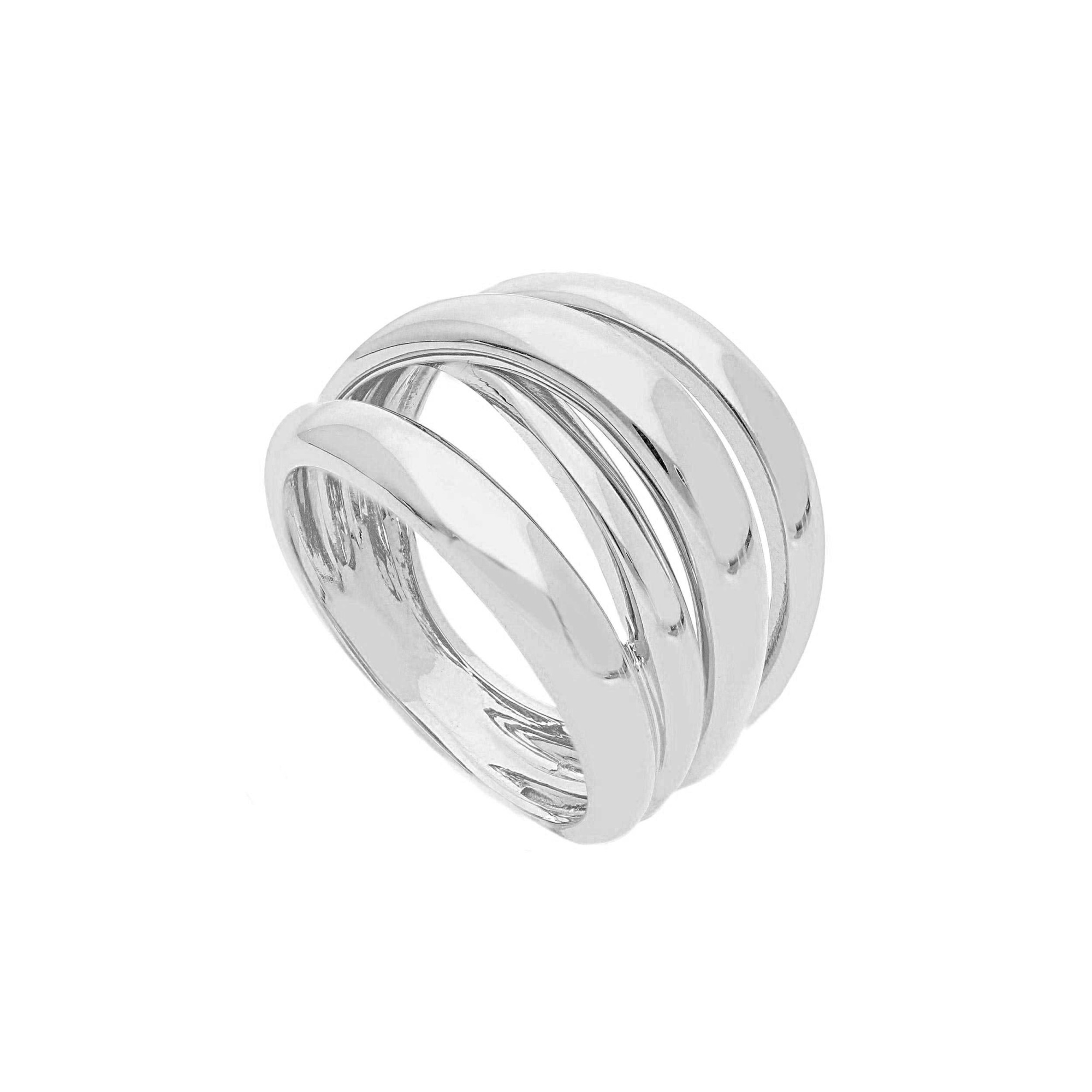 Anello in oro 18kt bianco - ORO&CO