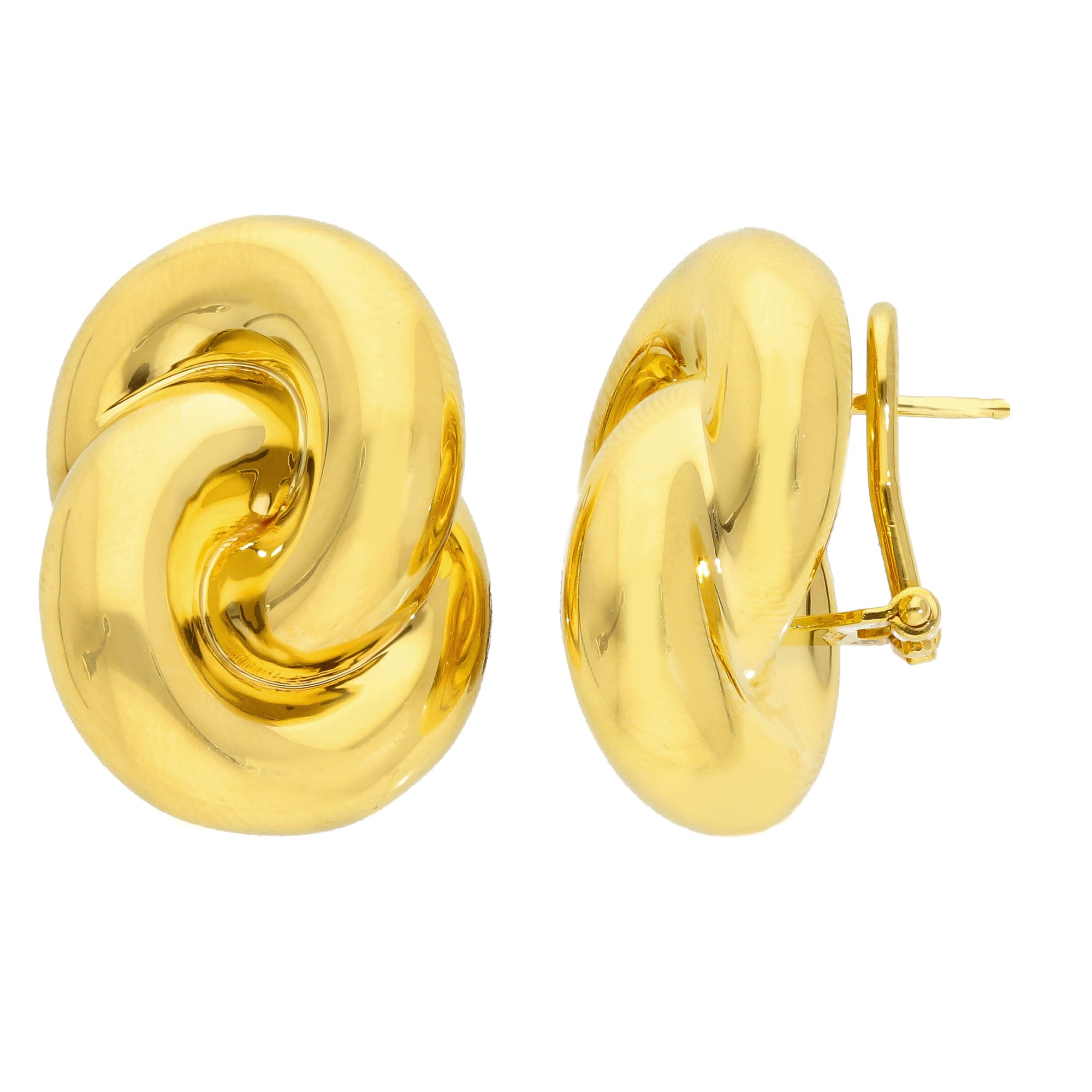 Orecchini da donna in oro giallo 18 kt - ORO&CO