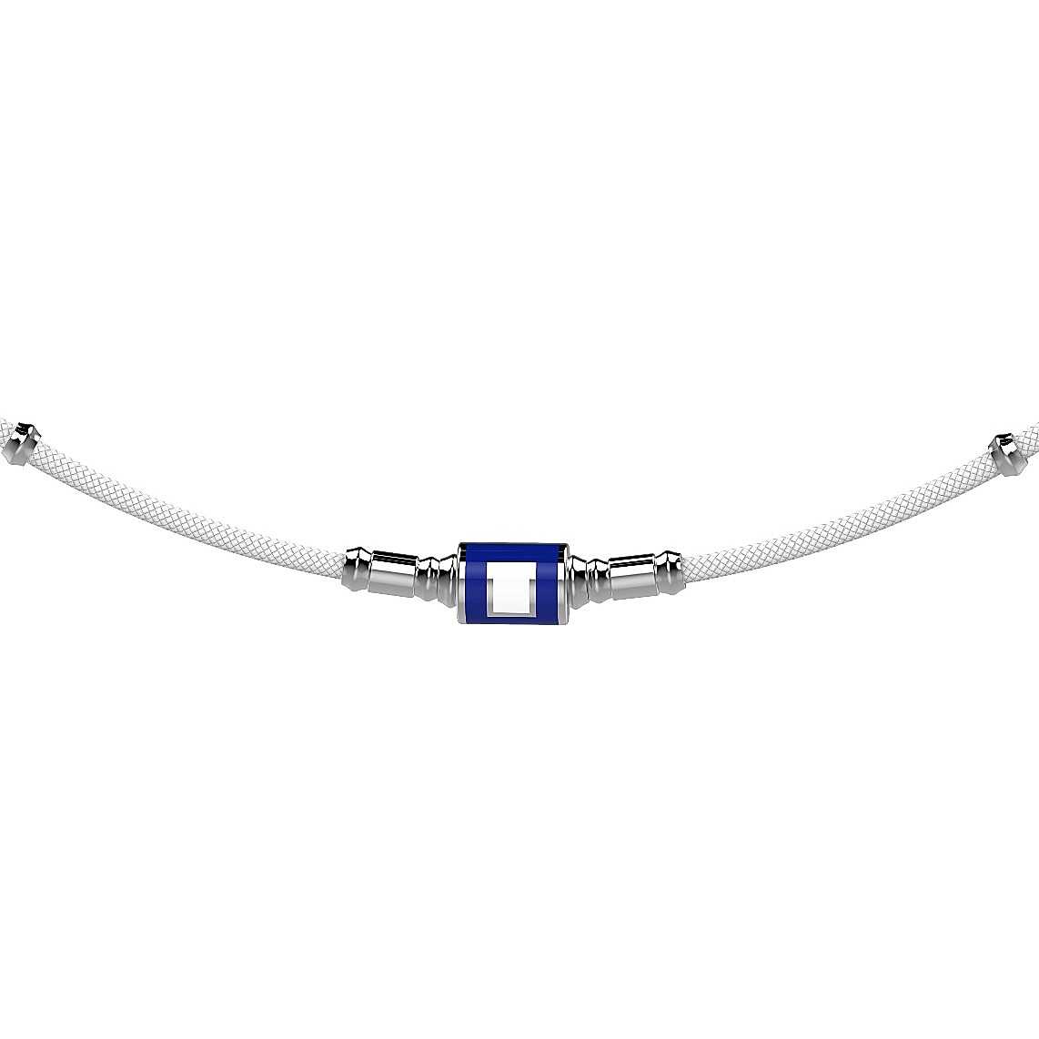 Collana uomo in argento con chiusura a moschettone - ZANCAN
