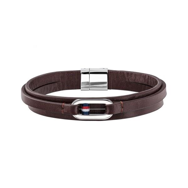 Bracciale Casual Core in pelle - TOMMY HILFIGER