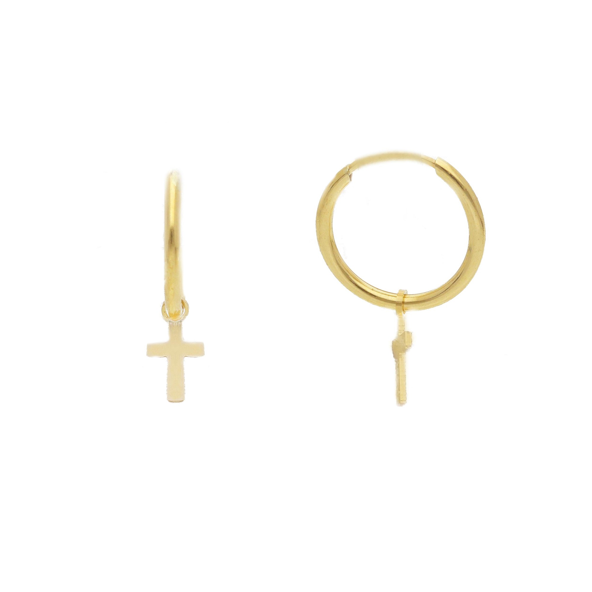 Pendientes de oro amarillo de 9 kt - ORO&CO