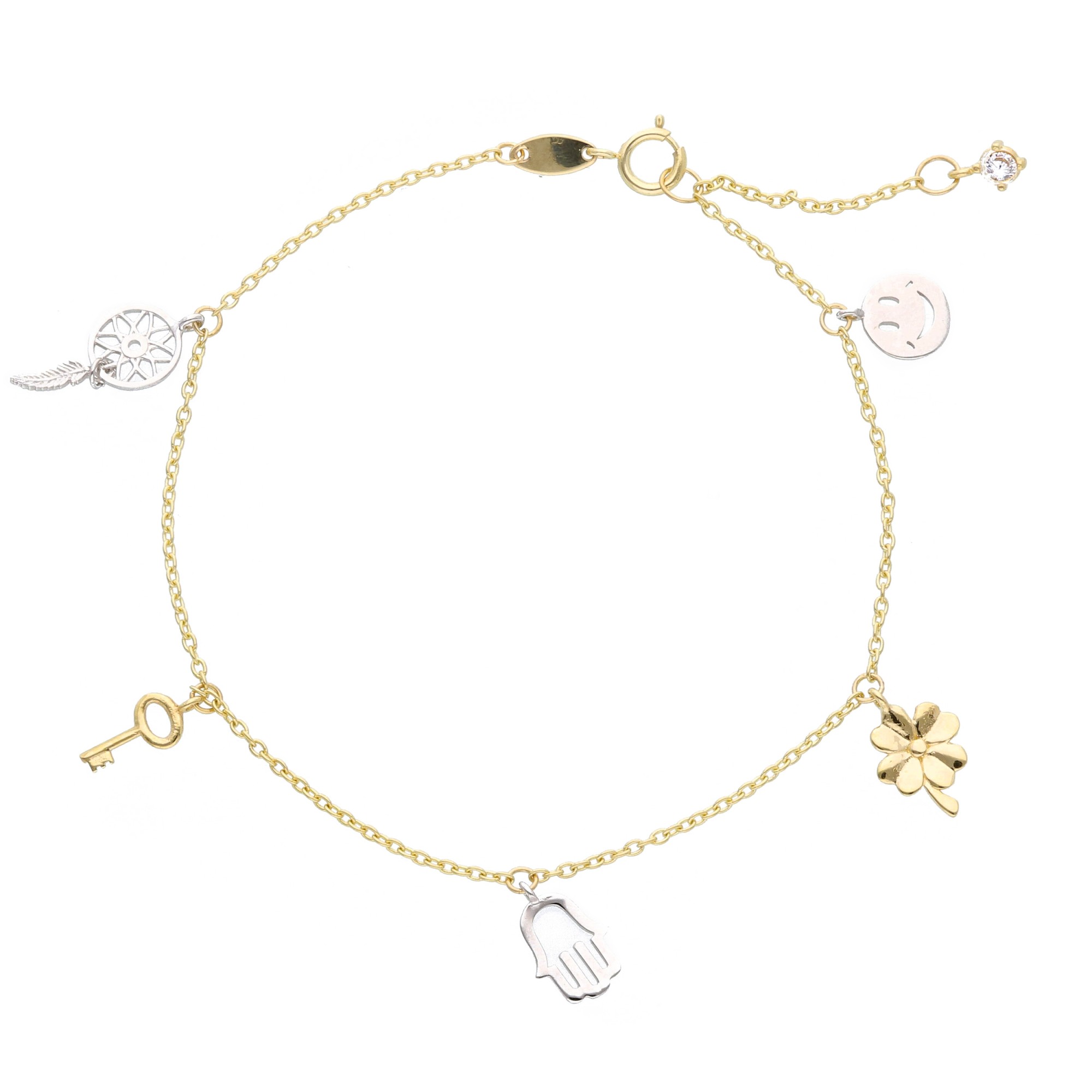 Bracciale in oro bianco 9 kt - ORO&CO