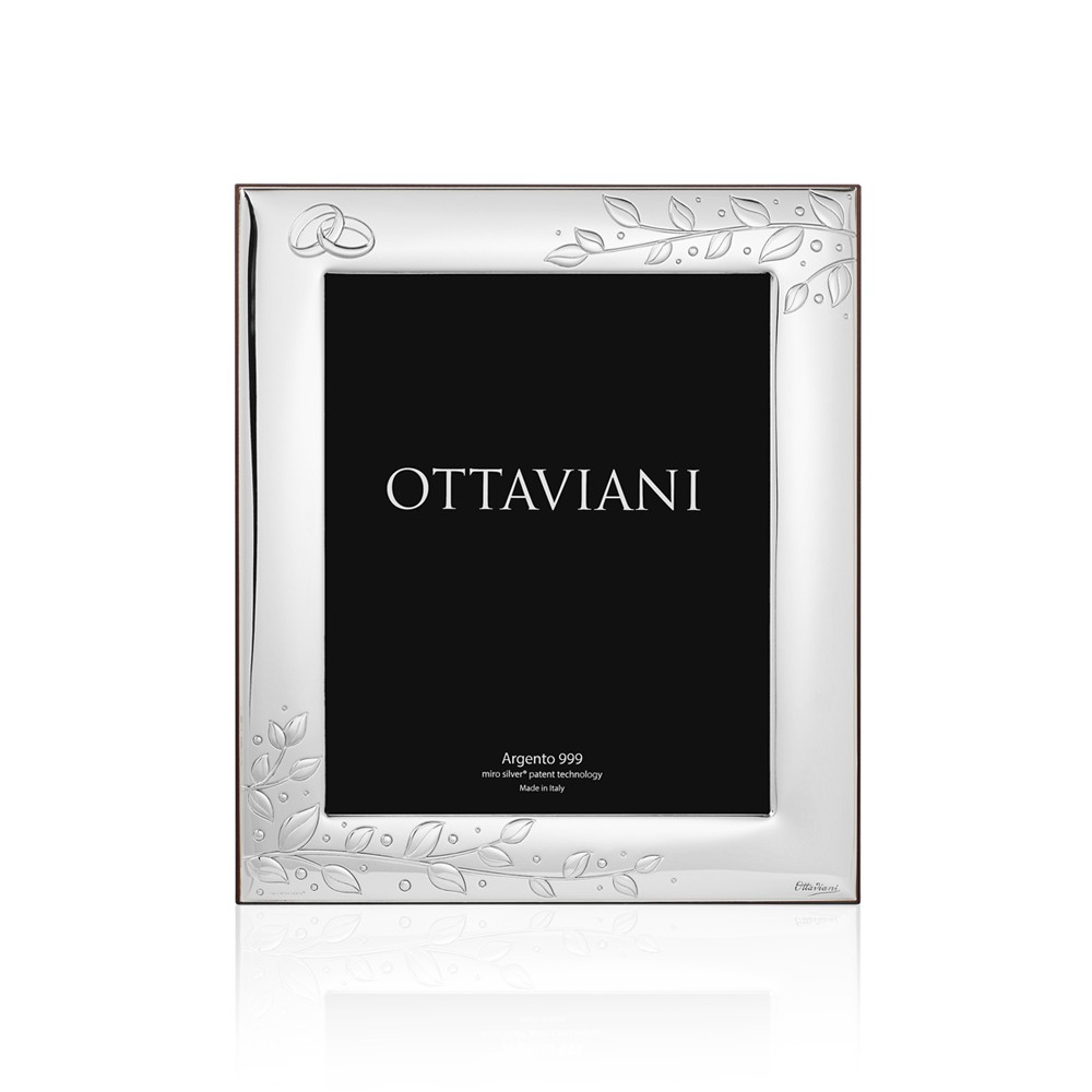 Portarretratos Ottaviani de cristal "felicidades a los recién casados" - OTTAVIANI