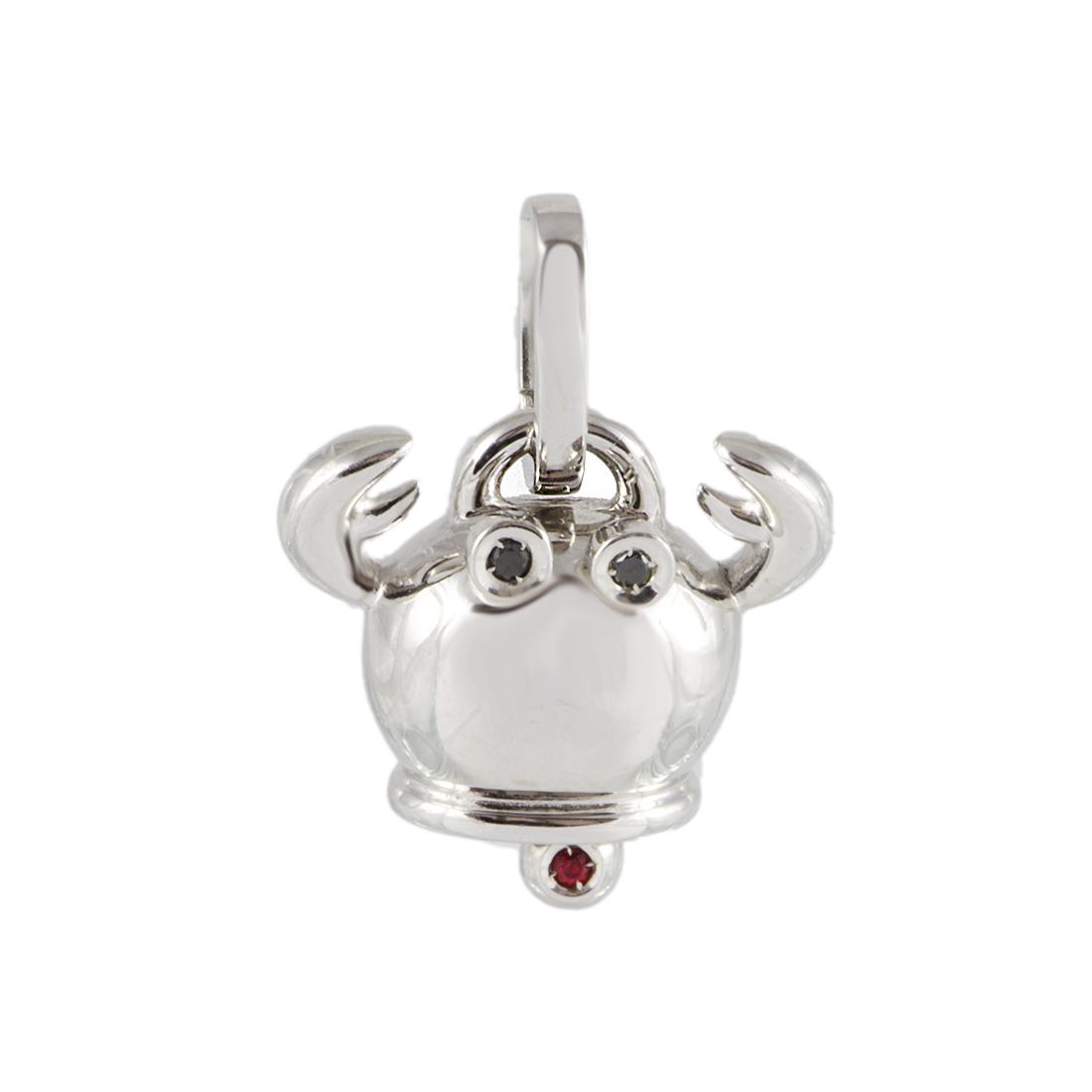 CIONDOLO IN ARGENTO CON ZAFFIRO - CHANTECLER