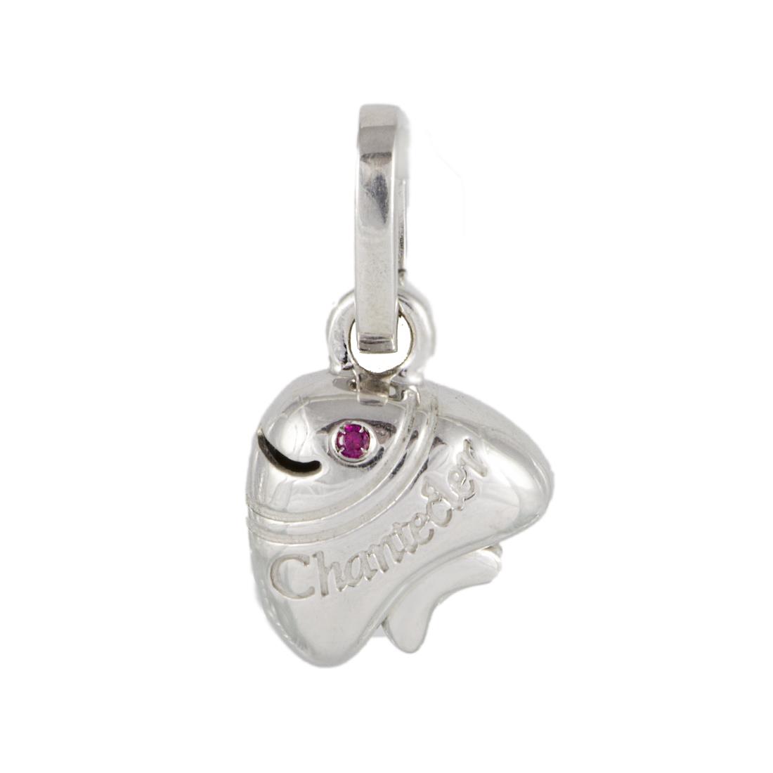 Silver pendant with ruby - CHANTECLER