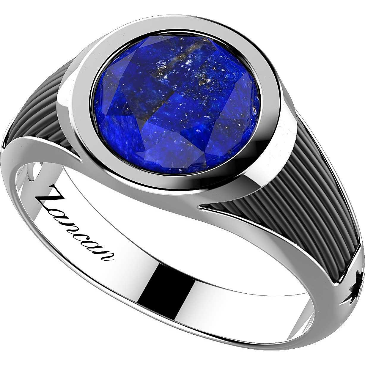Anello in argento bianco della collezione Cosmopolitan - ZANCAN