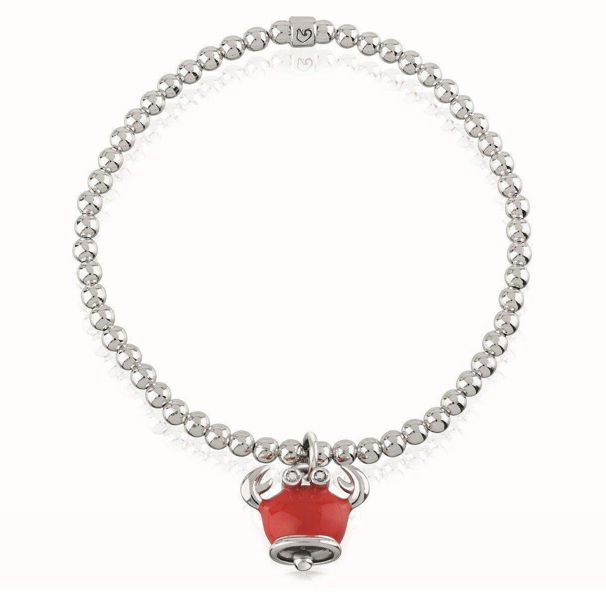 Campanella crab bracelet in silver - CHANTECLER