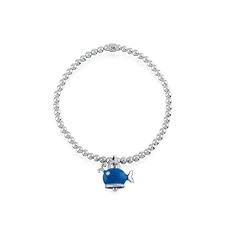 Et voilà bracelet with silver whale - CHANTECLER