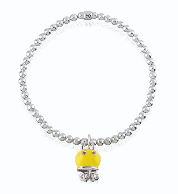 Et voilà bracelet with silver octopus - CHANTECLER