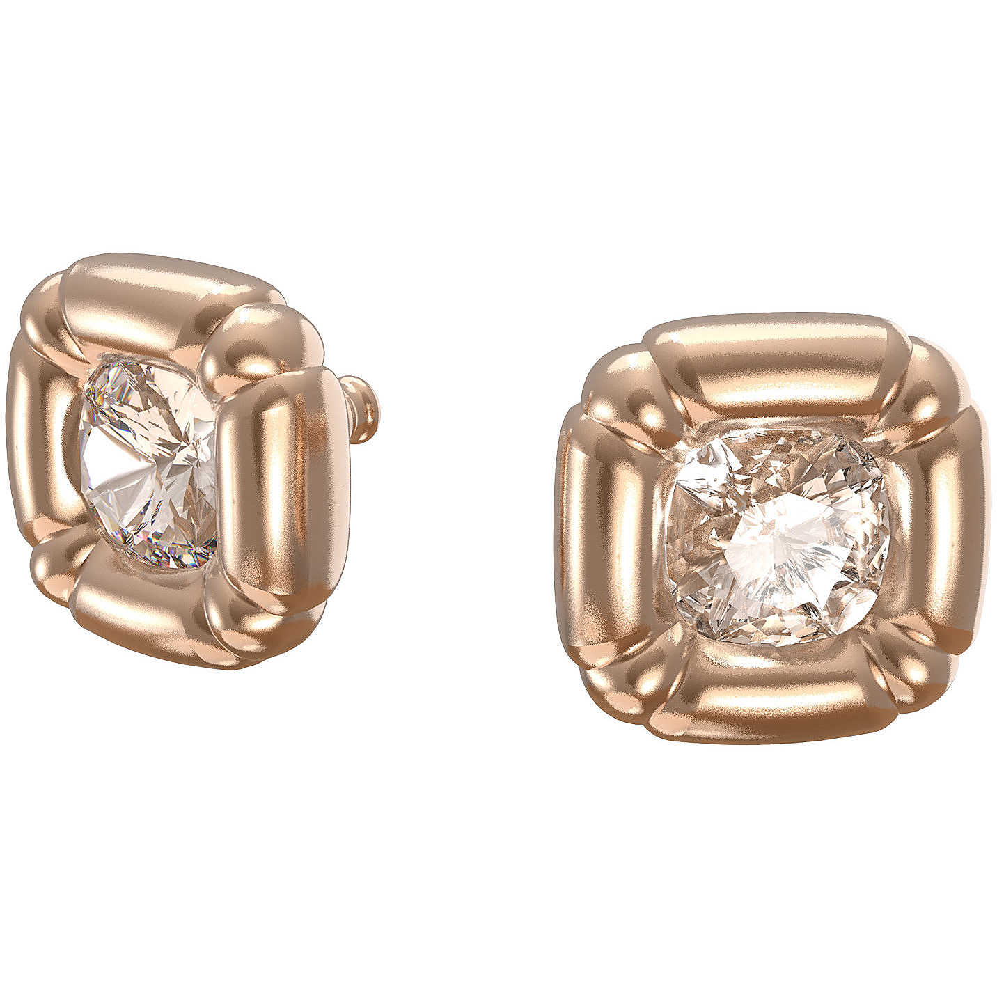 orecchini a Bottone donna gioiello Swarovski - SWAROVSKI