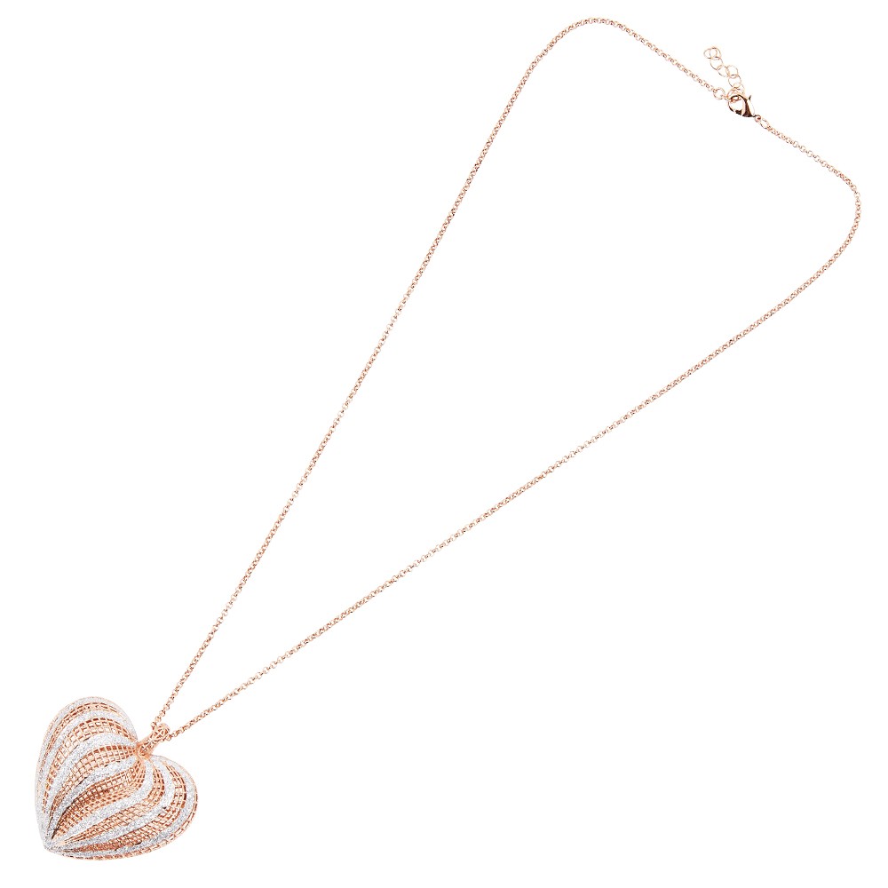 Collar Ottaviani con purpurina plateada - OTTAVIANI