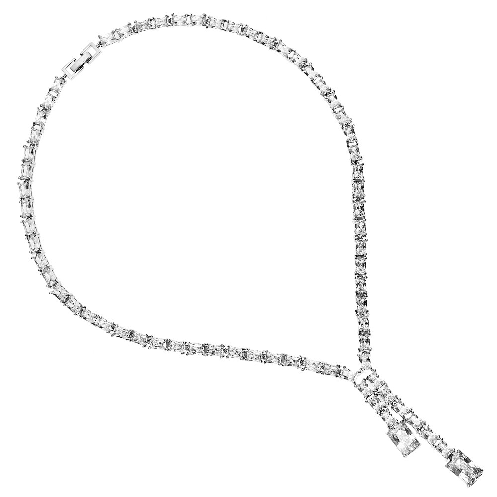 Collar en Y de Ottaviani con circonitas blancas - OTTAVIANI