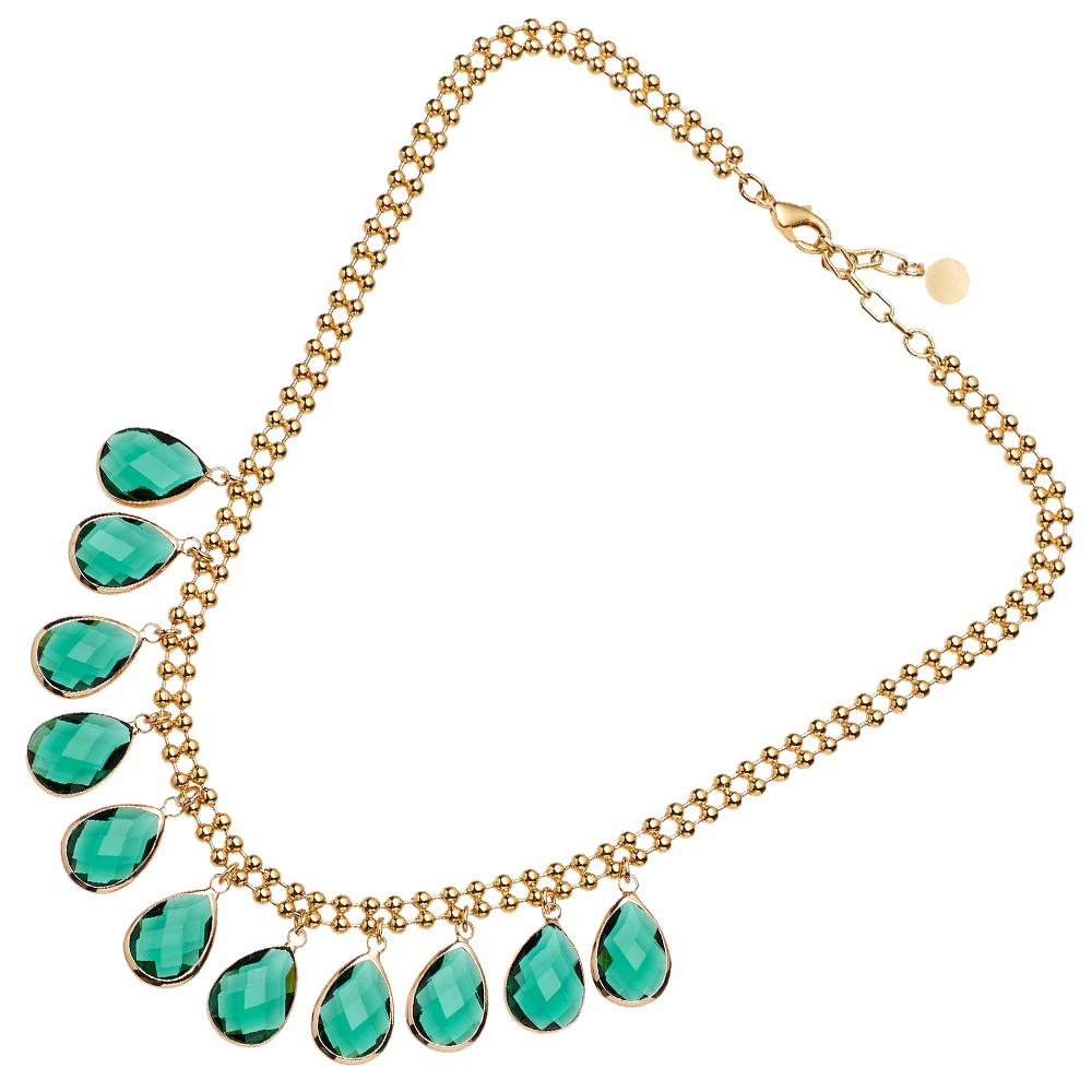 Collana Ottaviani con cristalli - OTTAVIANI