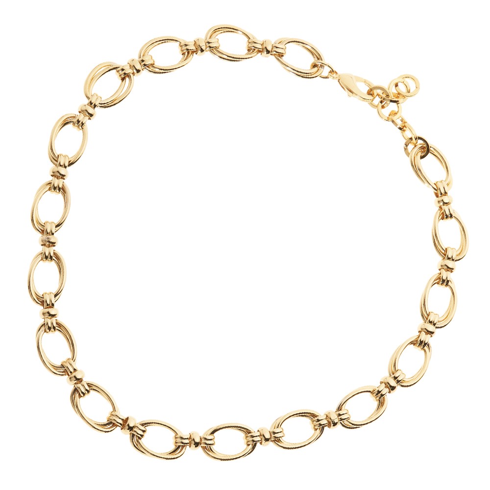 Collar Ottaviani chapado en oro - OTTAVIANI