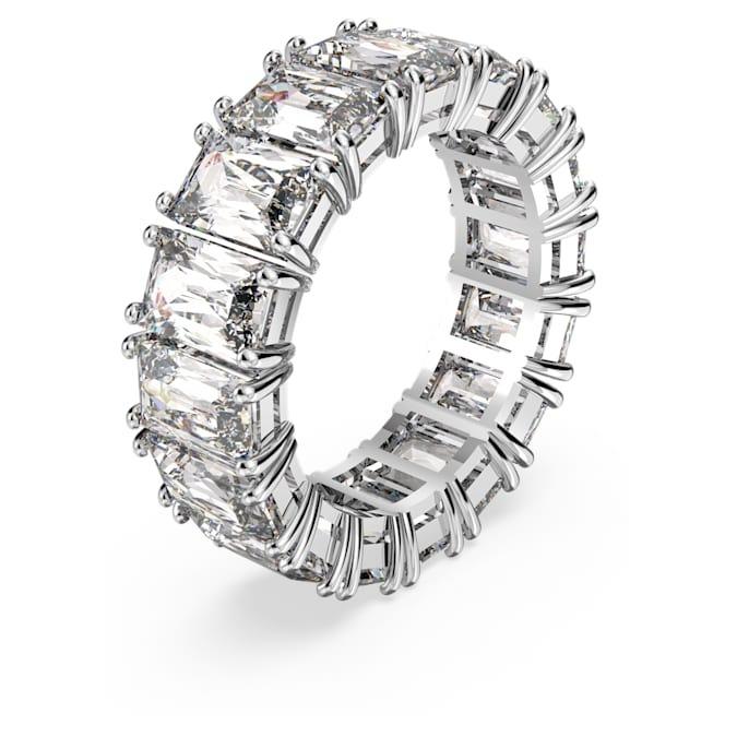 Vittore ring with white crystals - SWAROVSKI