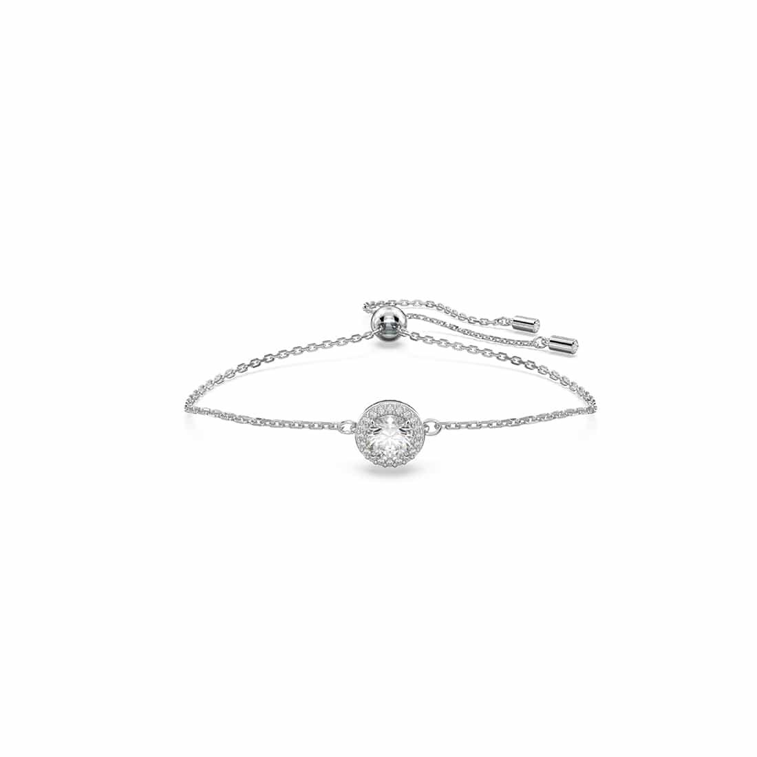 Constella rigid bracelet with white crystal pavé - SWAROVSKI