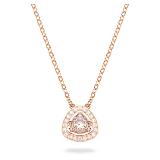 Millenia necklace with white crystals - SWAROVSKI