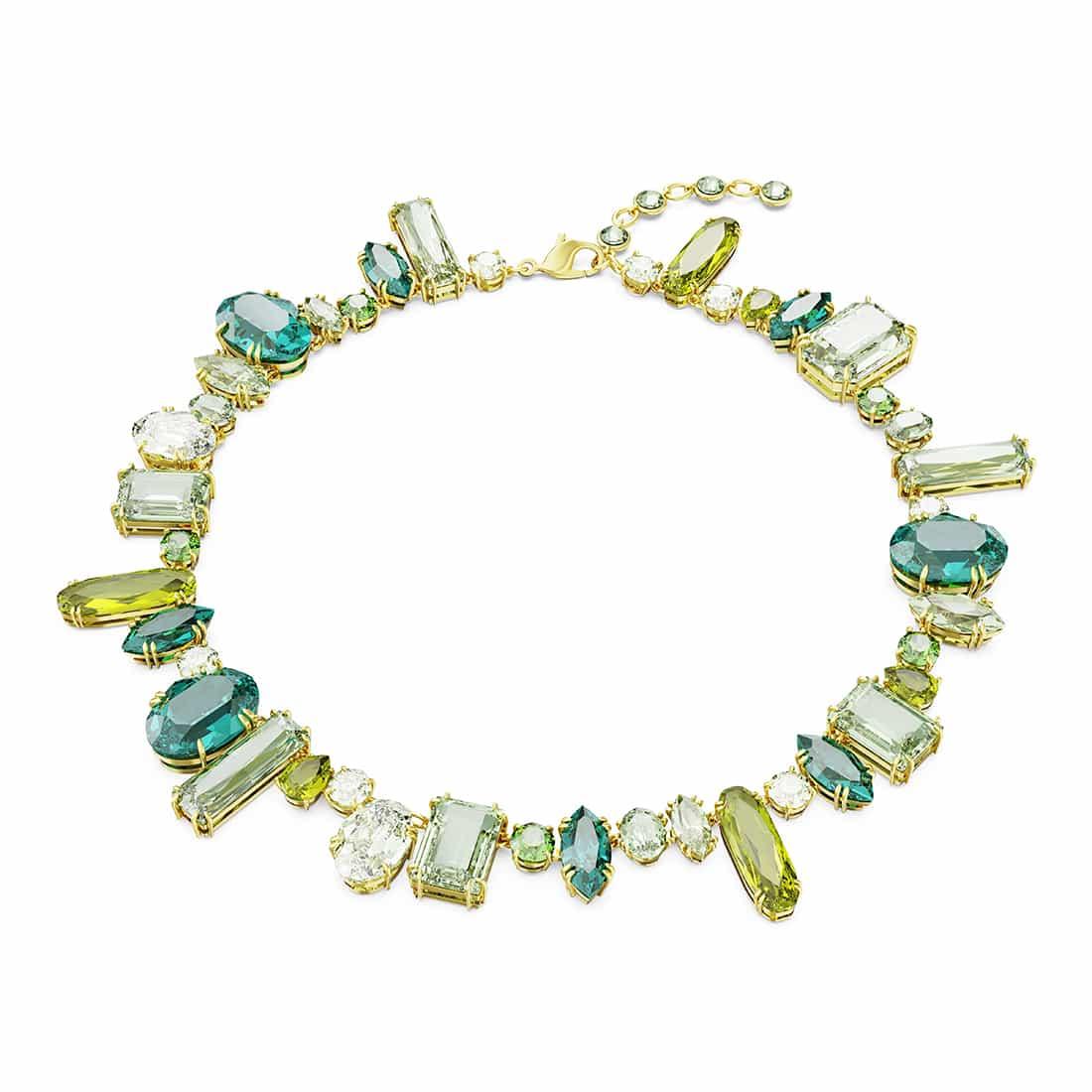 Necklace with green crystals - SWAROVSKI