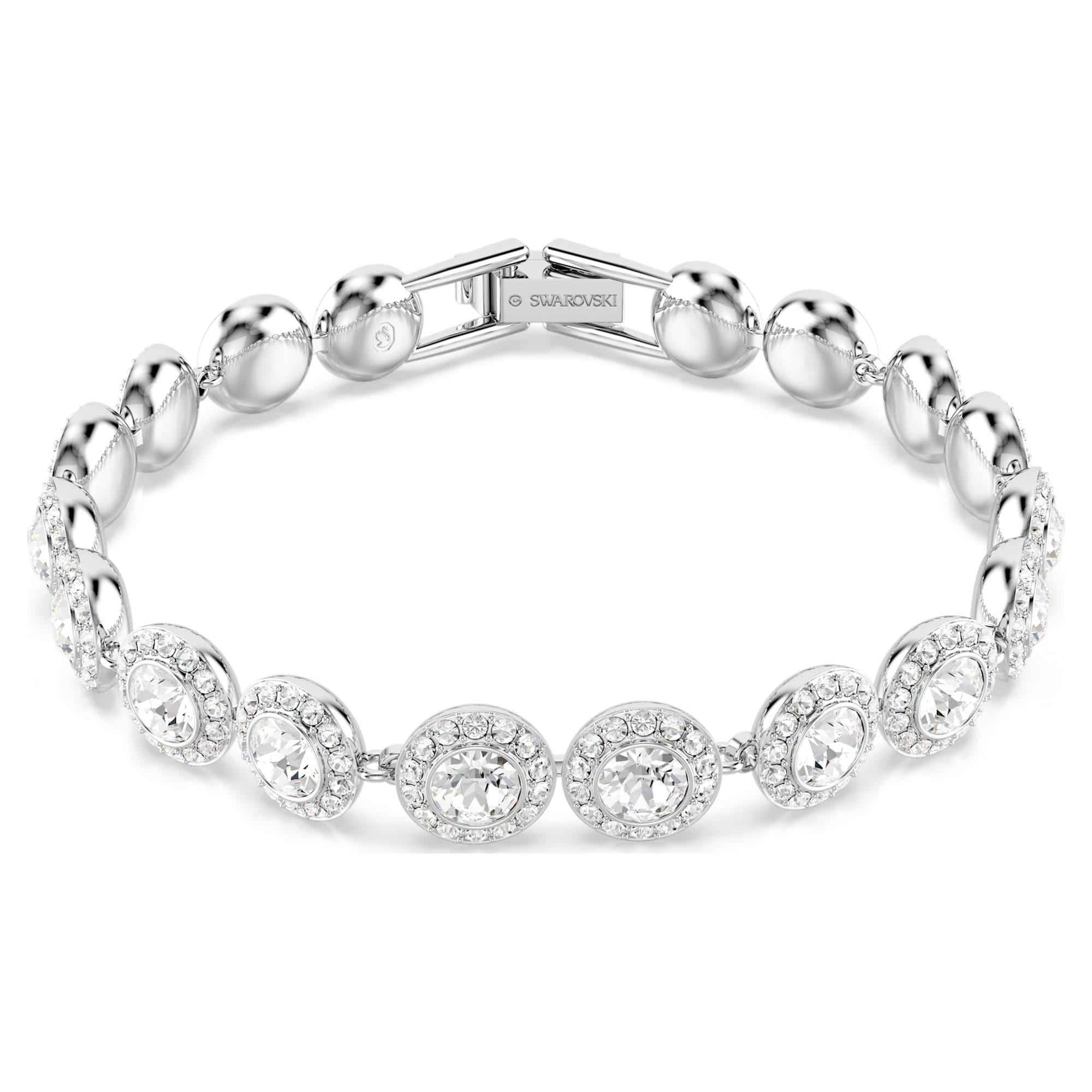 Bracelet with white crystals - SWAROVSKI